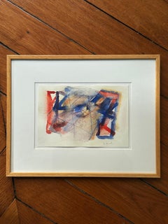 Jacques Peizerat, abstract, watercolor
