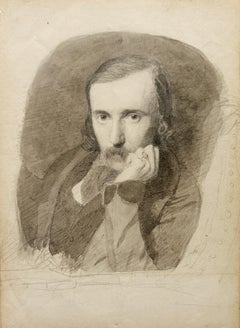 Jean-Hegesippe Vetter (1820-1901), Selfportrait, circa 1850