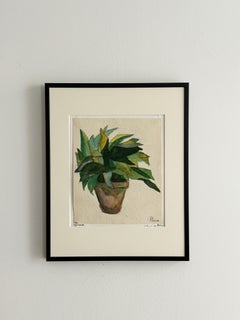 Felix Schivo (1924-2006), Flowers, 1943, drawing watercolors