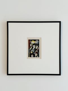 Mathieu ROSIANU (1897-1969), senza titolo, 1945 circa, guazzo