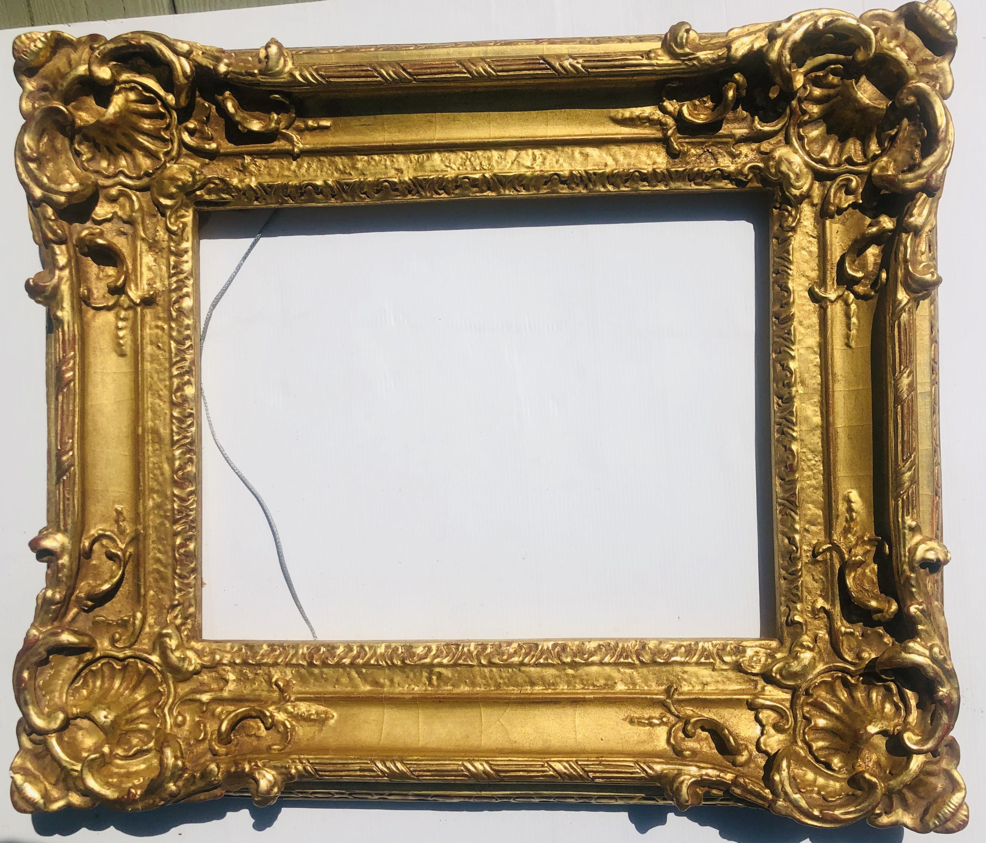 Spektakulärer GILDED Rahmen Spiegel oder Gemälde - 13 x 17 OR 12 x 16