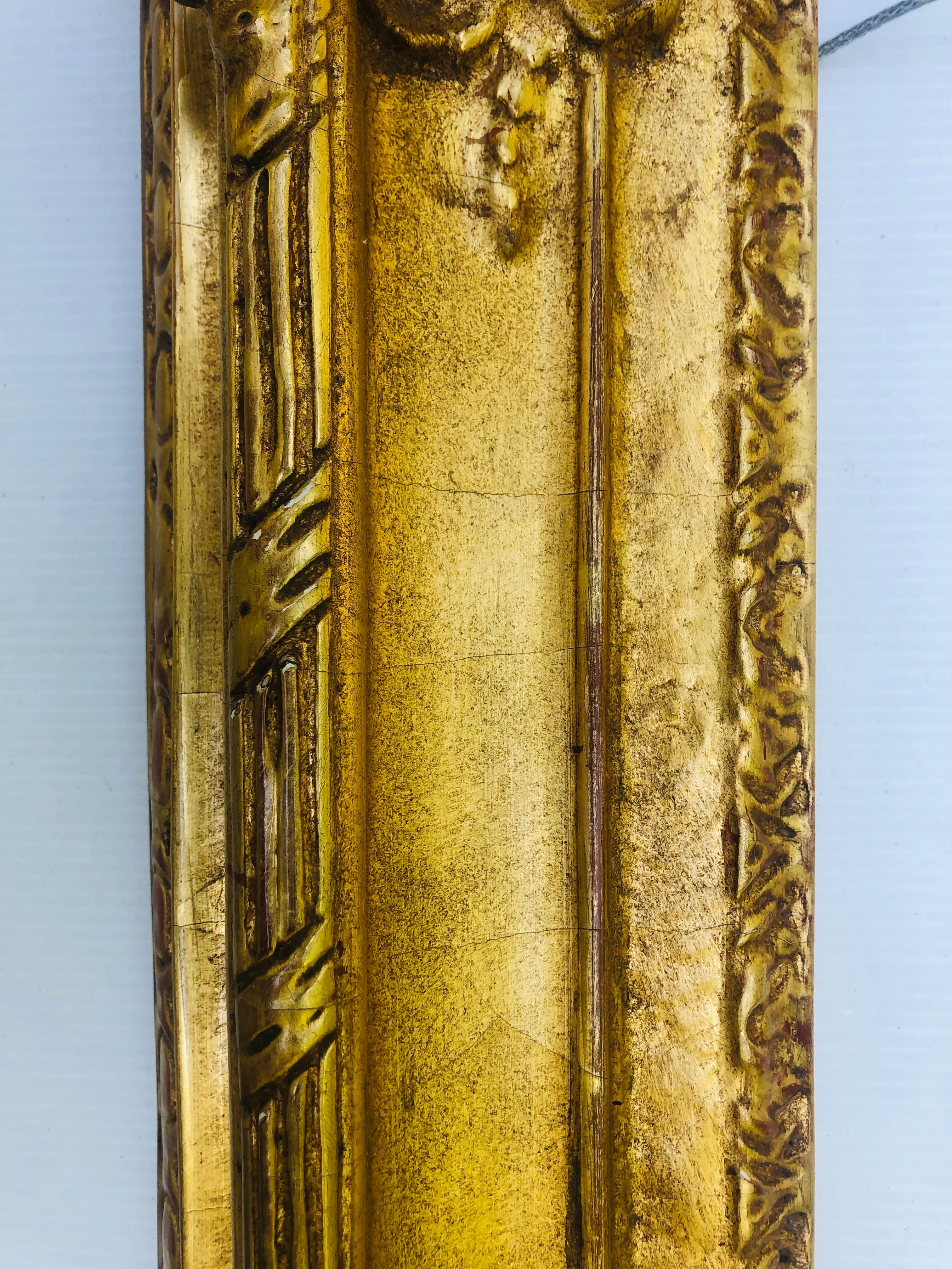 Spectacular GILDED Frame Mirror or Painting - 13 x 17 OR 12 x 16 For Sale 1