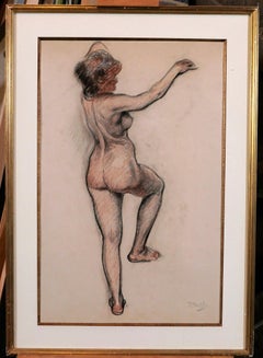 Femme nue, étude