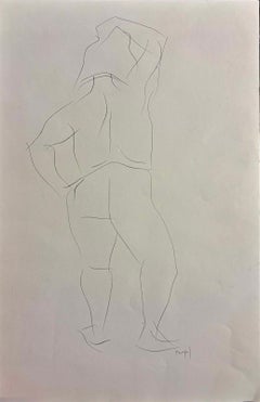 Nude Drawings and Watercolors