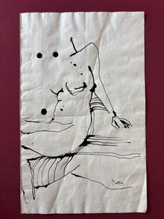 Nude Drawings and Watercolors
