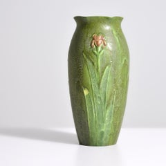 Rare George P. Kendrick for Grueby Multi-Colored Vase