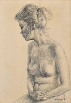 José Antonio Aranaz Dibujo, Figura femenina desnuda