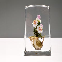 Paul J. Stankard Botanical / Root People Aufrechter Briefbeschwerer