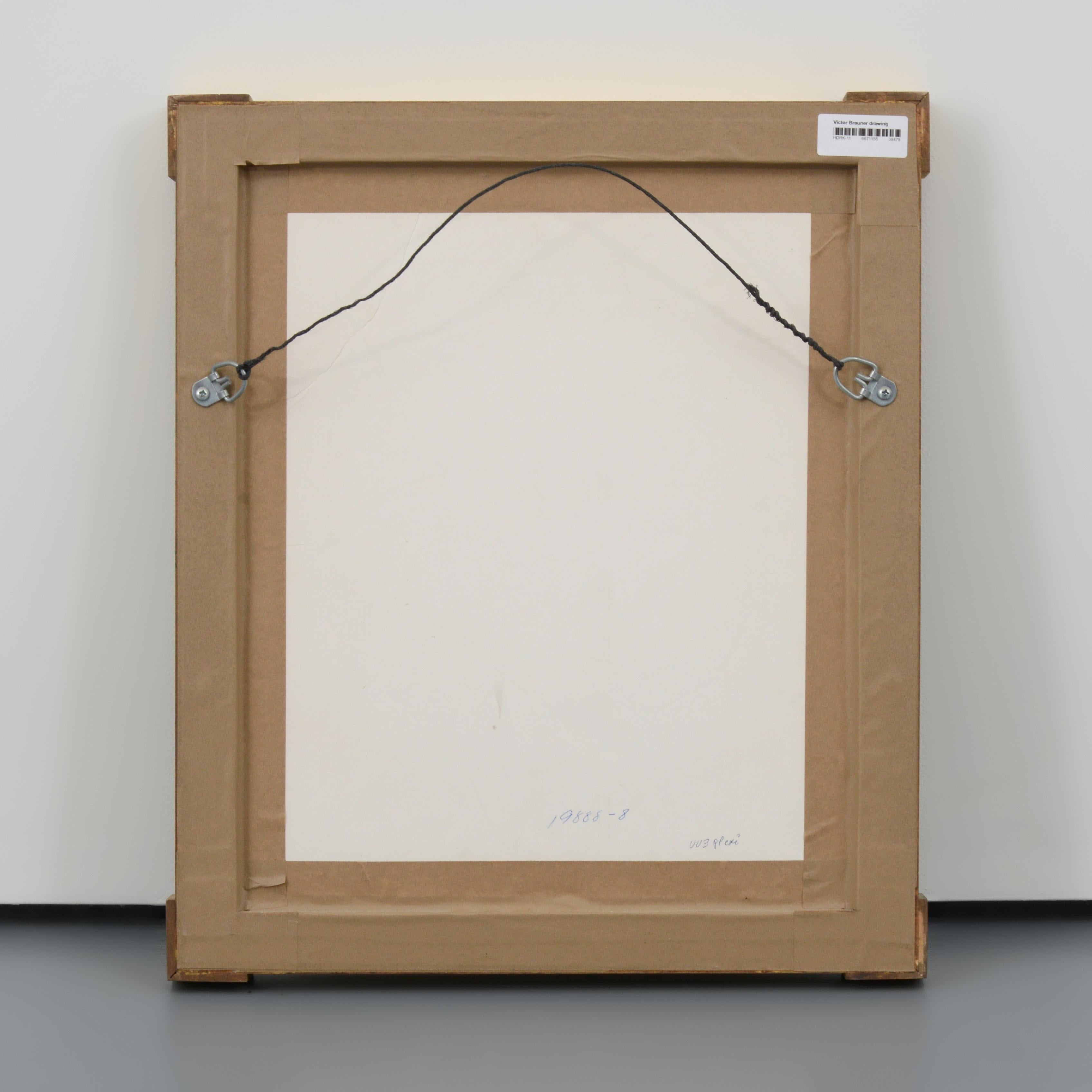 Disegno di Victor Brauner, biglietto di capodanno in vendita 1