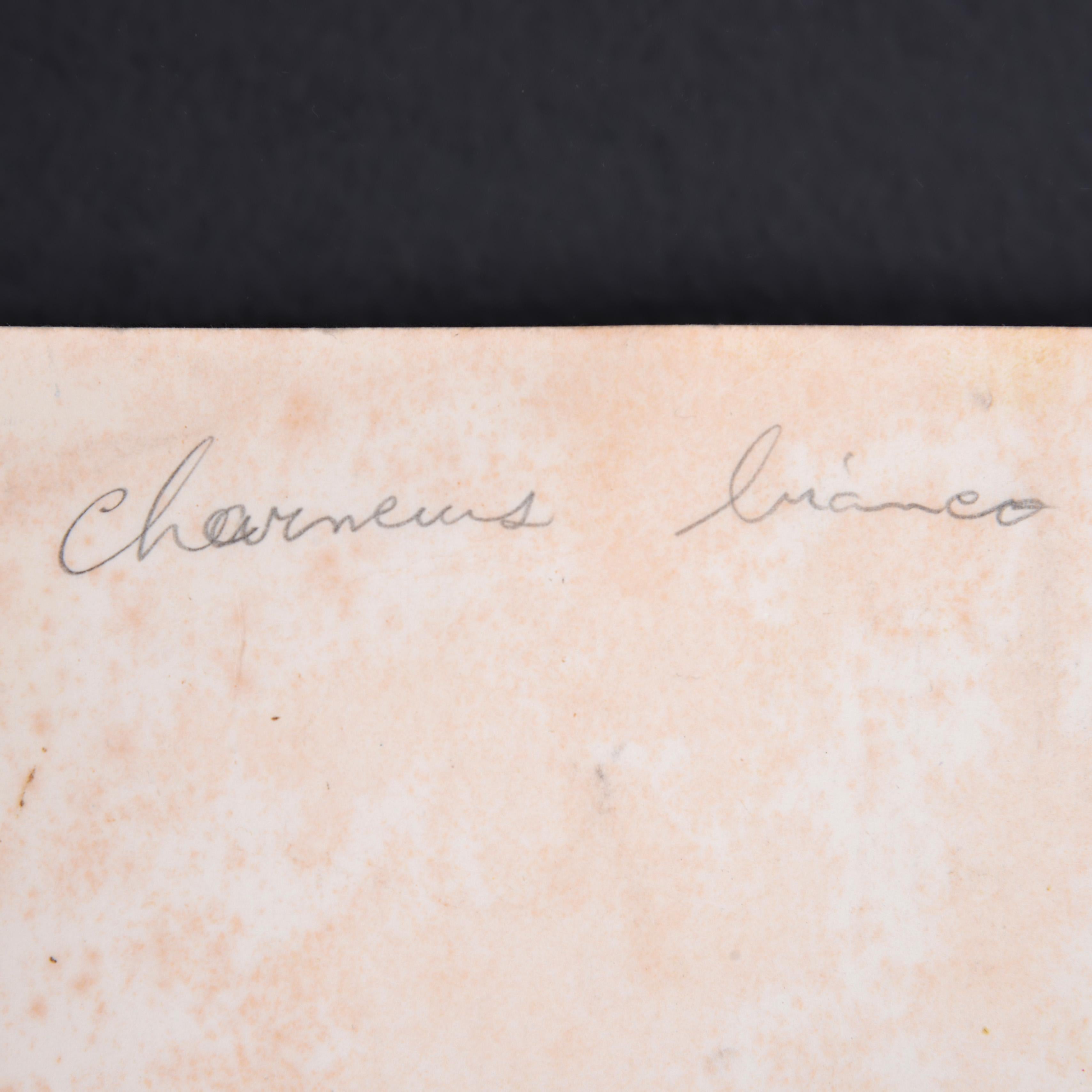 Dessin de mode de Karl Lagerfeld pour Tiziani, Elizabeth Taylor en vente 6