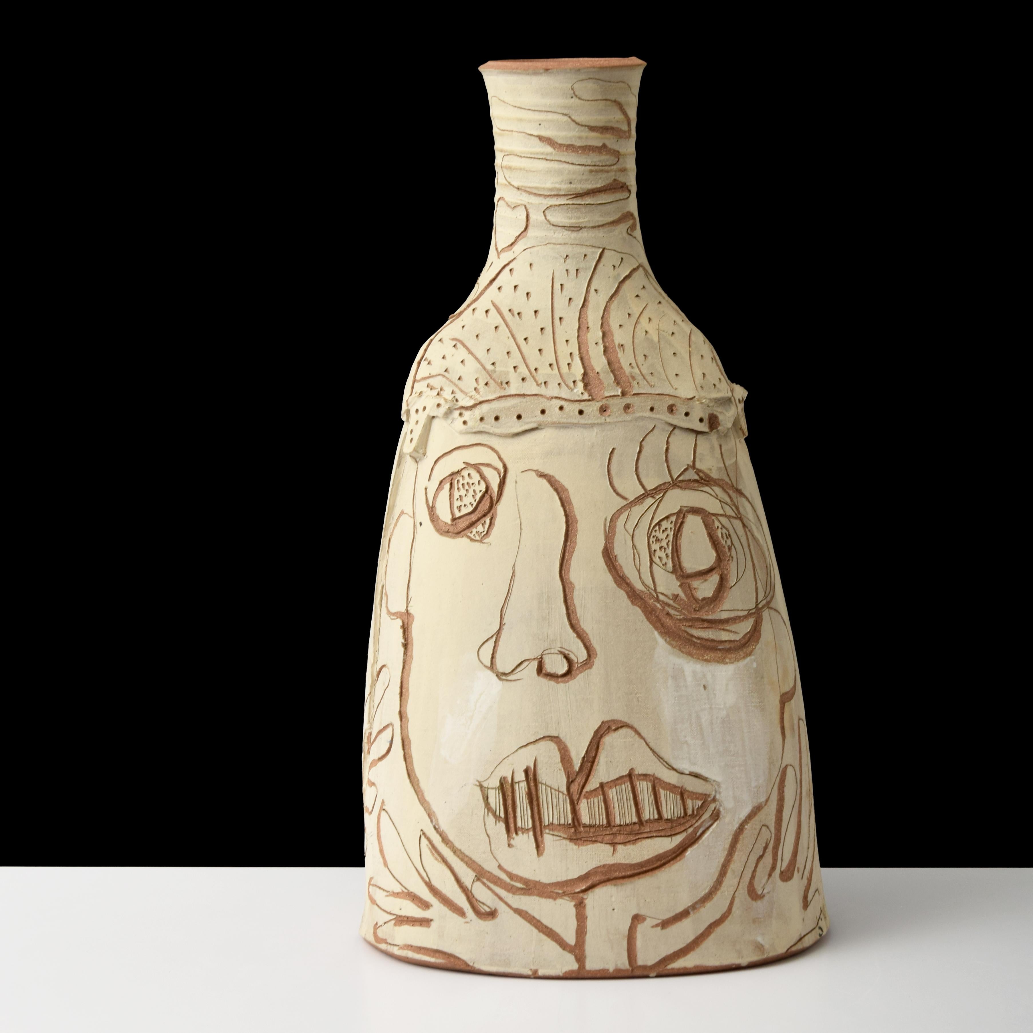 Grande vaso di Richard "Dick" Hay, 25.5" H. - Art di Richard Dick Hay