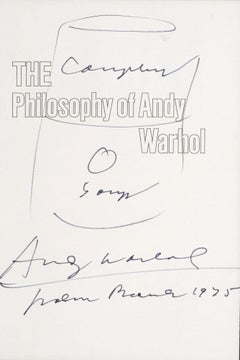 Disegno di un barattolo di zuppa di Andy Warhol