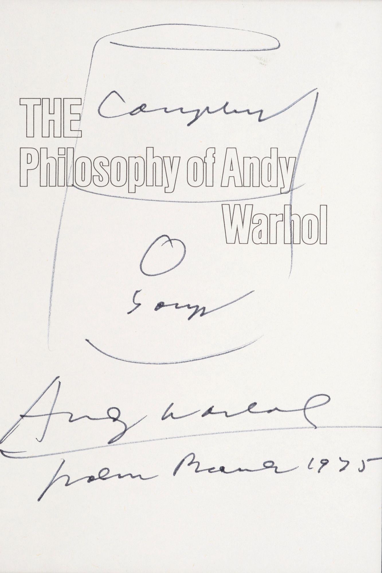 Andy Warhol Soup Can Drawing For Sale 2