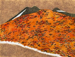 Autumn season in the mountains