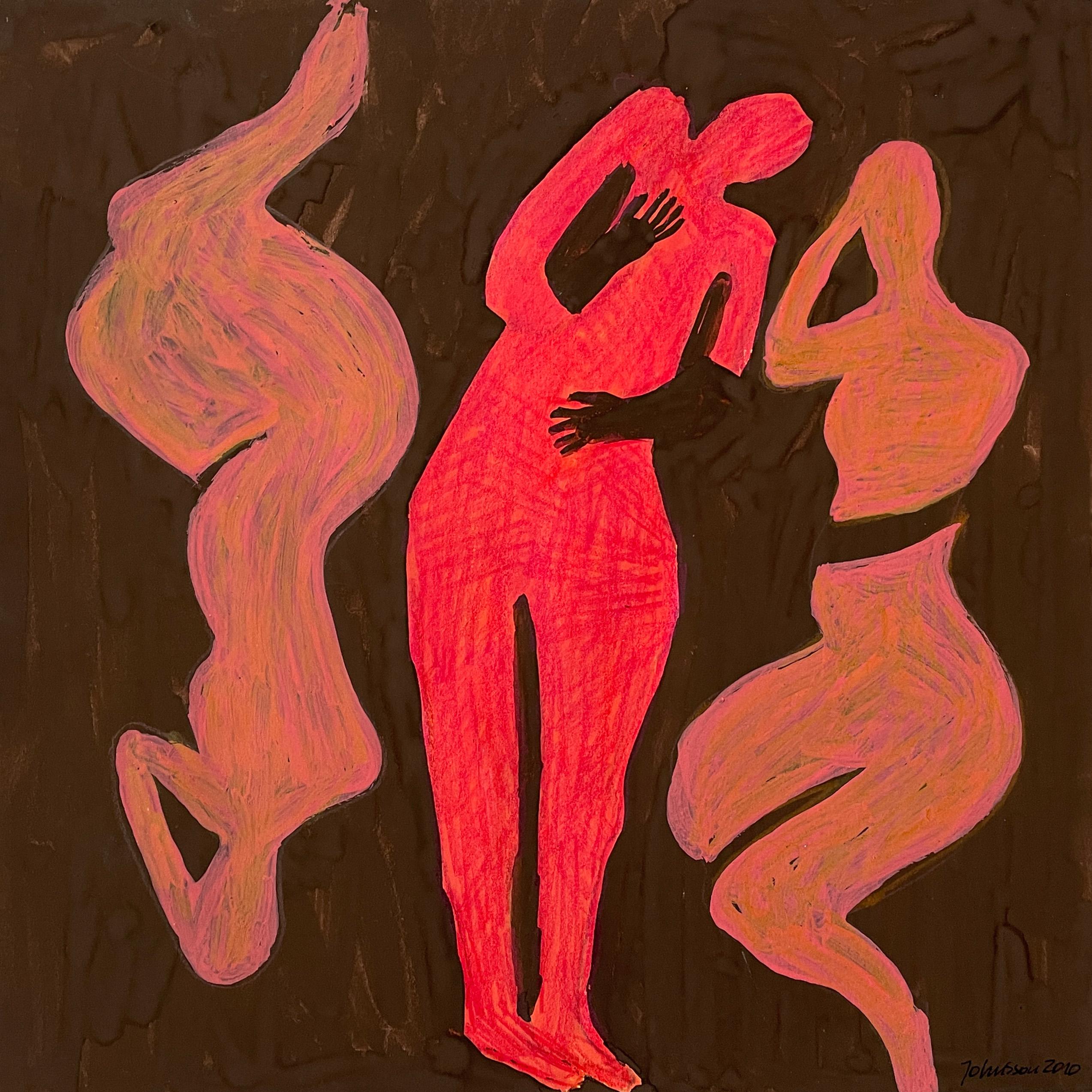 Figurative Art de Jolanta Johnsson - Pintar tres veces a una mujer