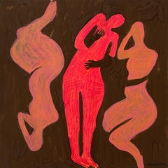 Pintar tres veces a una mujer