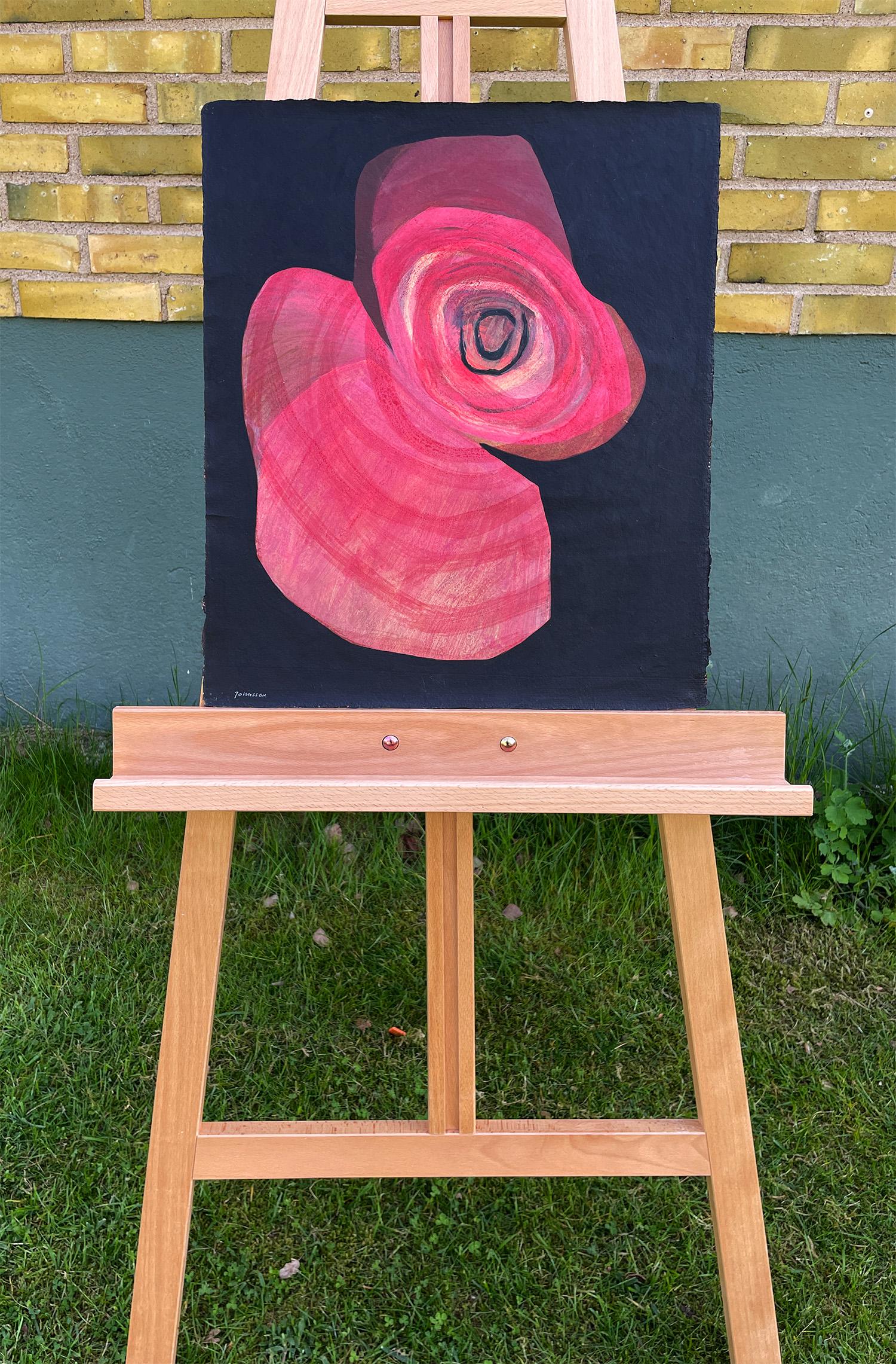 Rose in Black Background For Sale 3