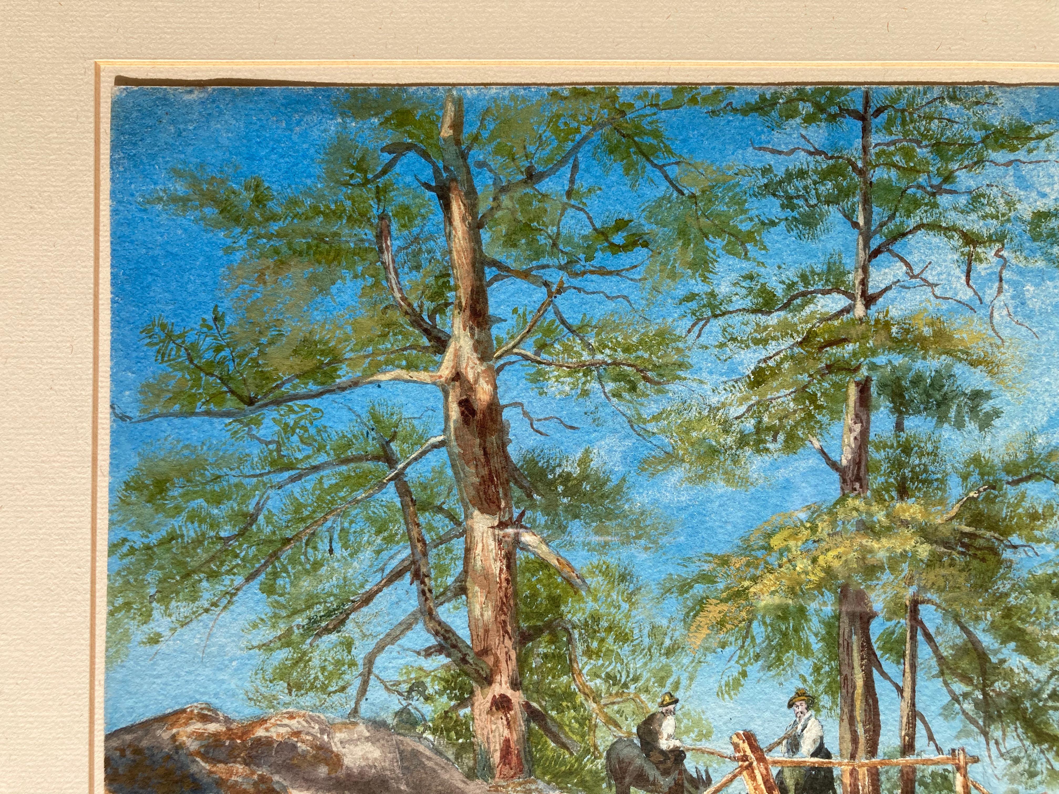 Josephus Augustus Knip (1777-1847), Picturesque Landscape Of The Alps  For Sale 3