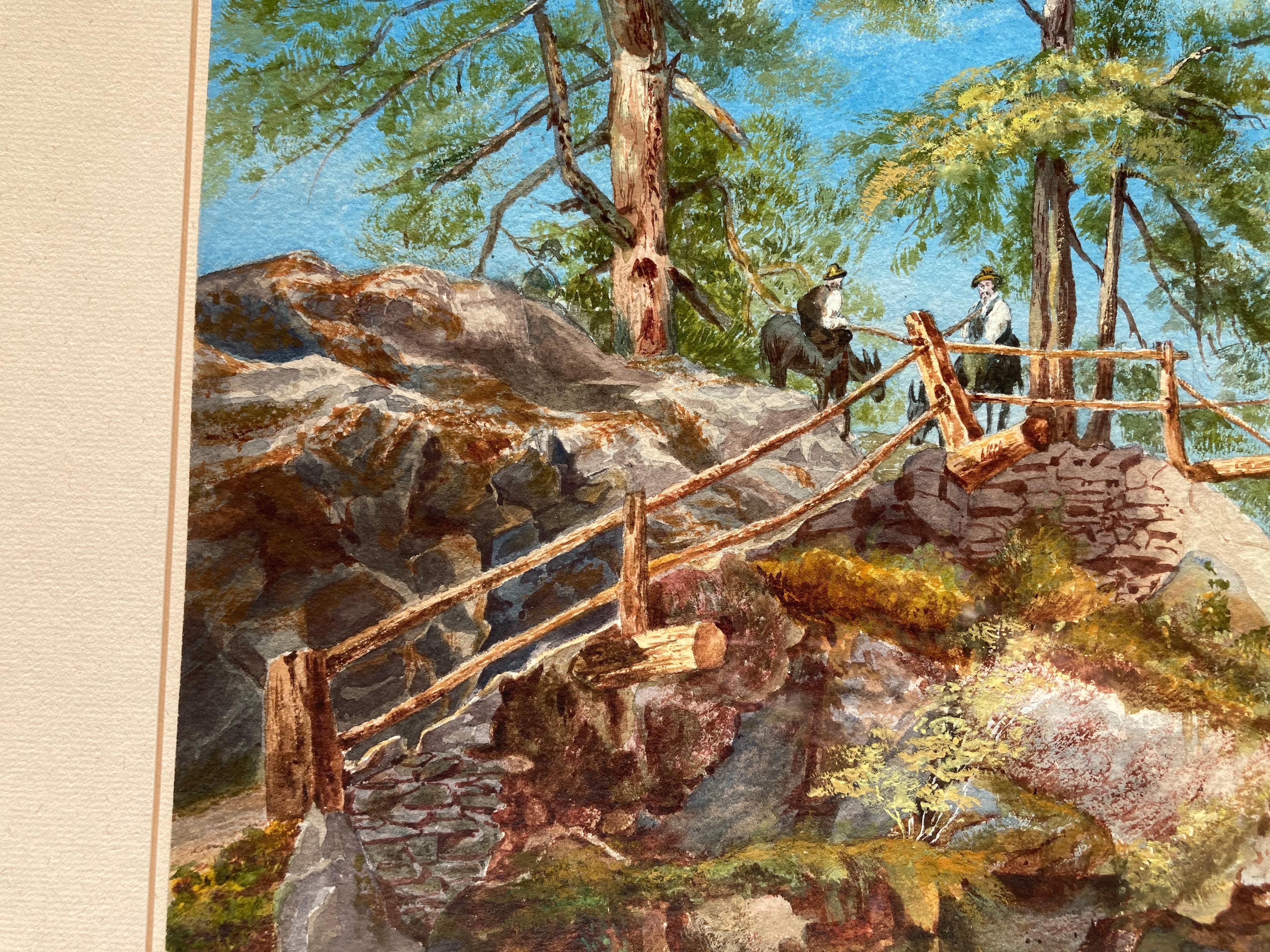Josephus Augustus Knip (1777-1847), Picturesque Landscape Of The Alps  For Sale 4