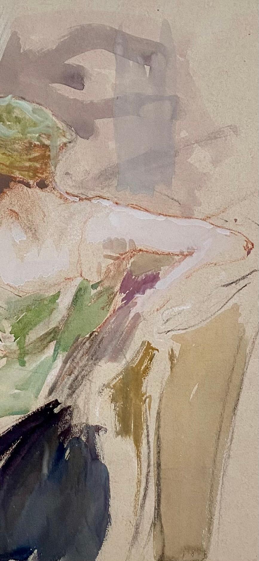 Étude d'une femme assise 1