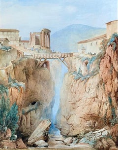 The Temple of Vesta at Tivoli, near Rome