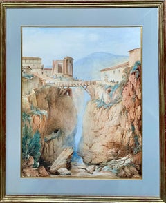 Der Tempel von Vesta in Tivoli, in der Nähe von Rom