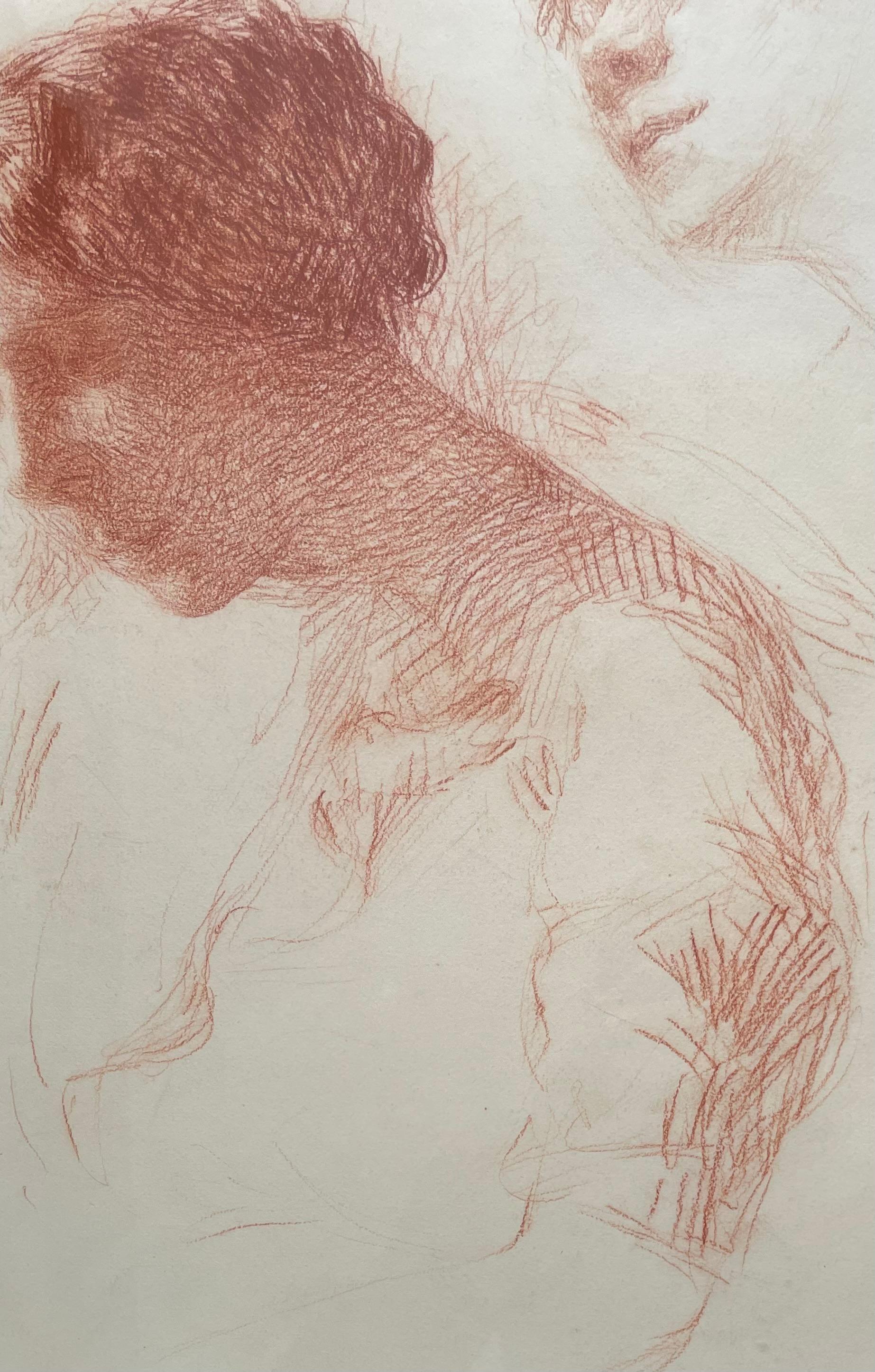 Studio di giovane donna di profilo in vendita 1