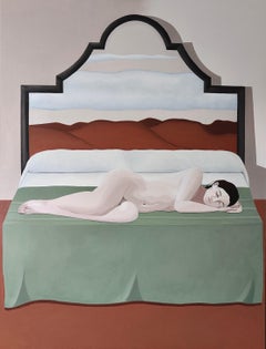Figurative Nude, Portrait Painting, Interior Landscape by Ellen Von Wiegandt