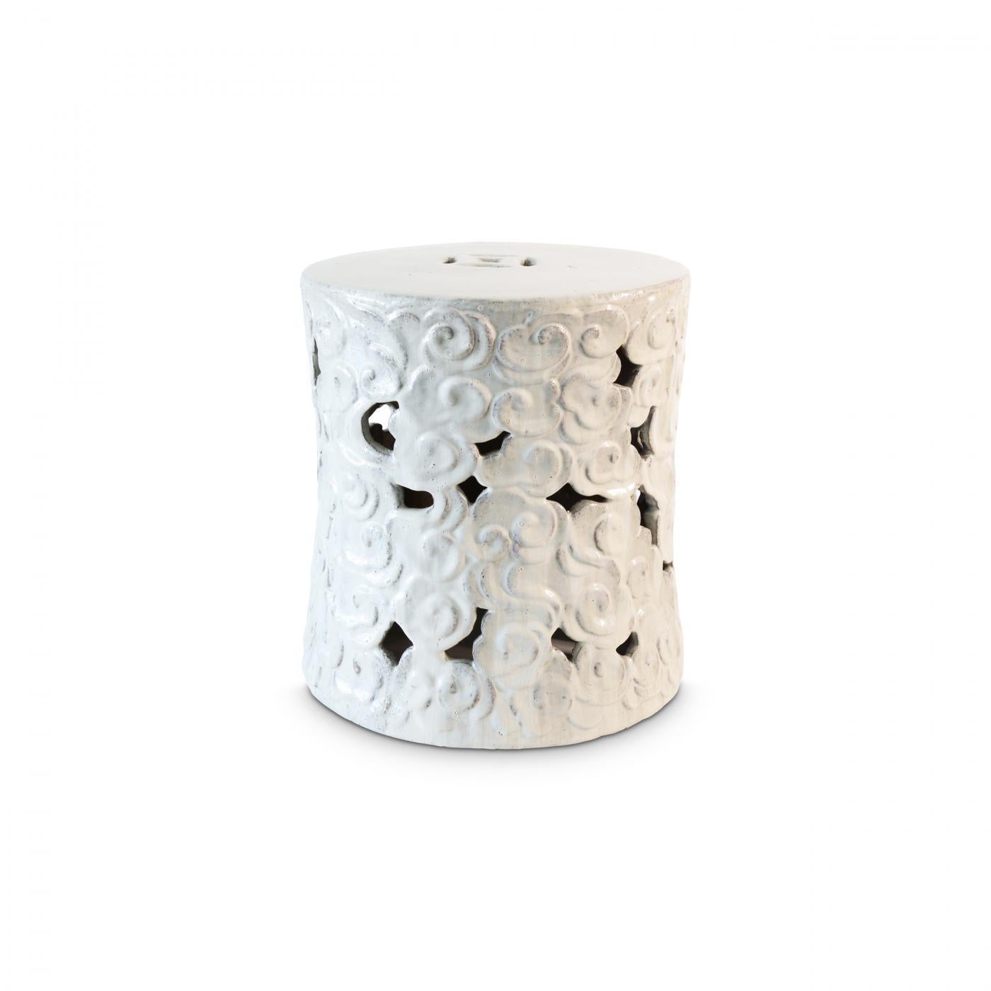 CERAMIC CLOUD STOOL - Art by Unknown