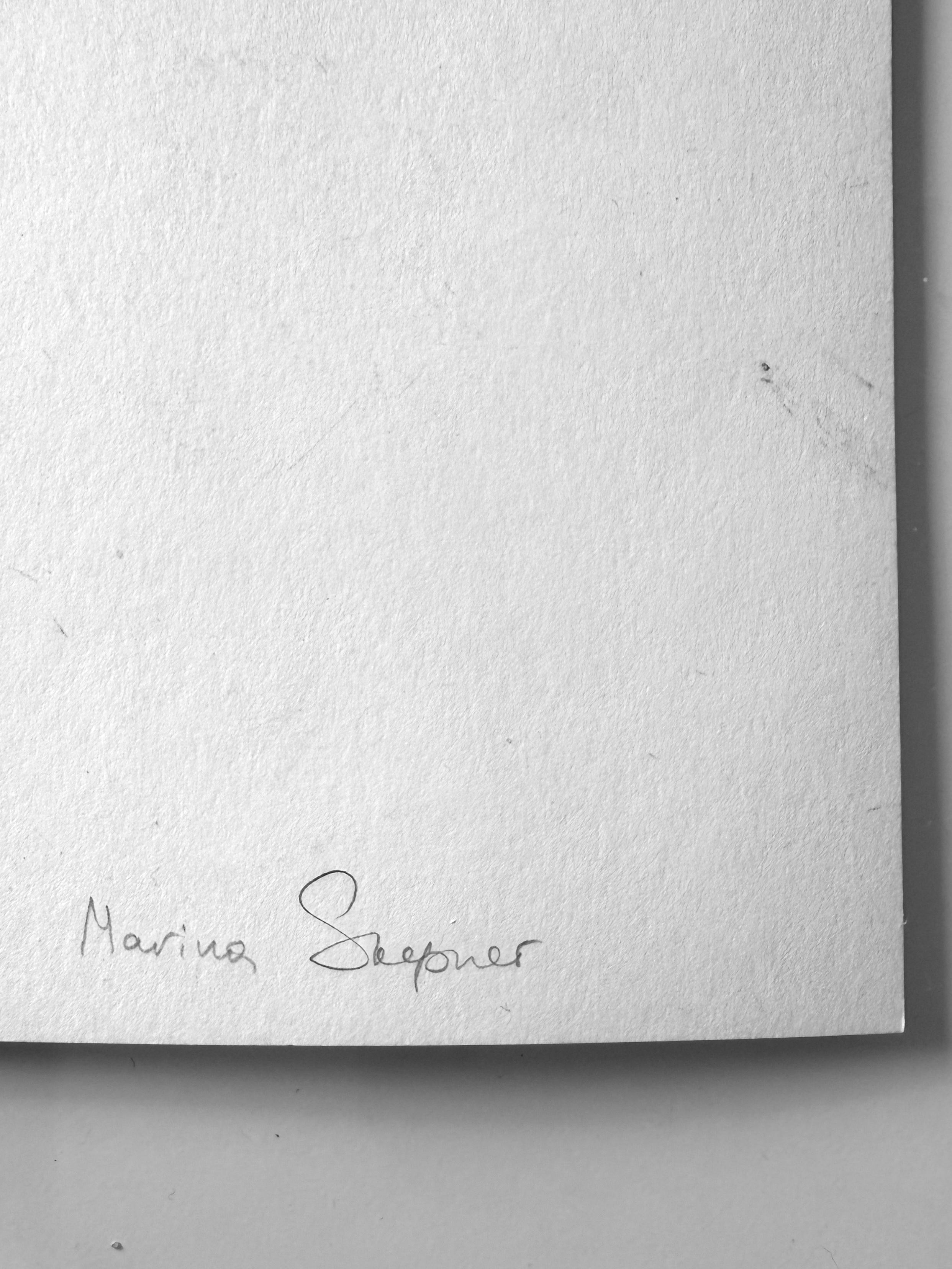 Un acquerello monocromatico minimalista ma magistralmente eseguito. L'opera colpisce per la sua leggerezza: anche se non c'è nulla, a parte la figura di un bambino, dal modo in cui è vestito, dall'ombra spessa che cade sul suo viso dal cappello di