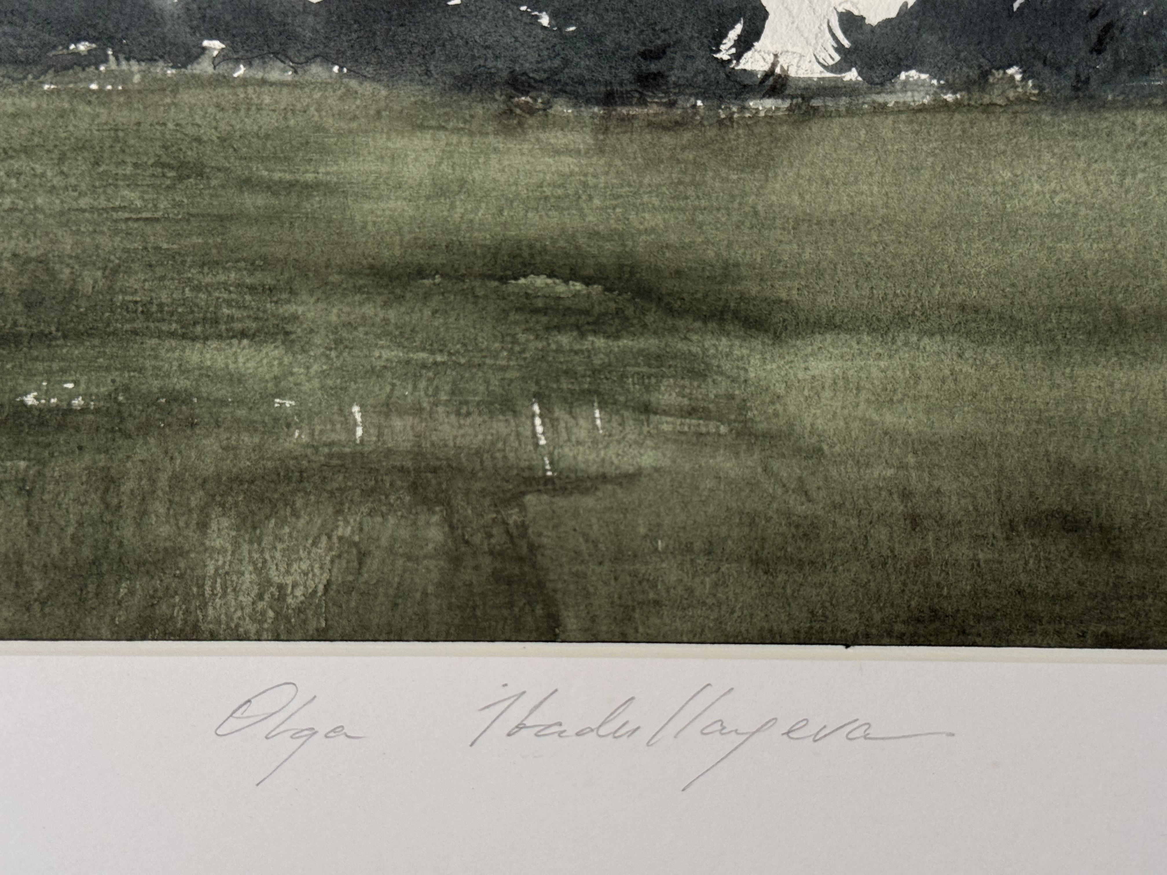 After The Rain - Art Impressionismo di Olga Ibadullayeva