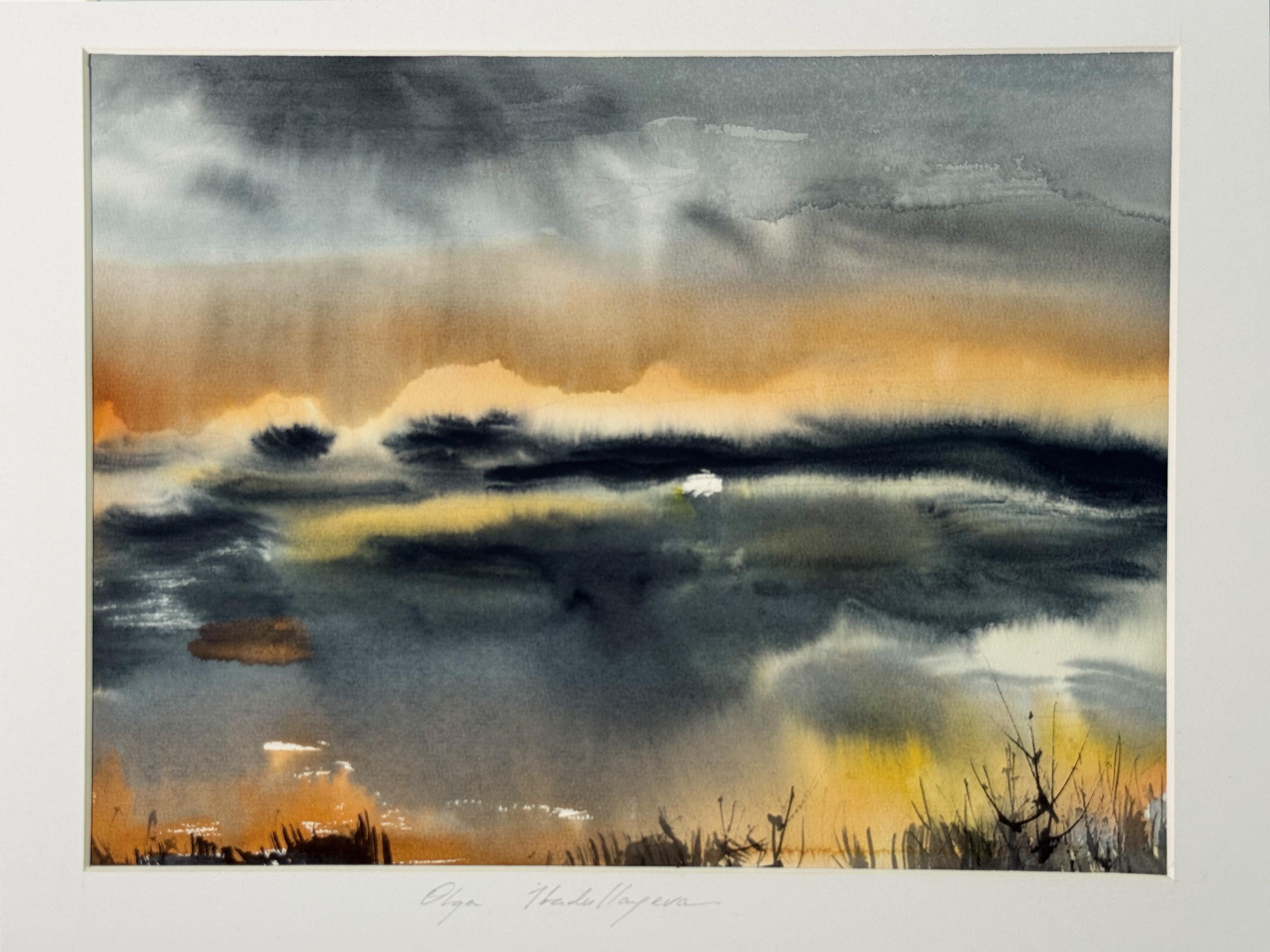 Fiery Sunset en vente 1