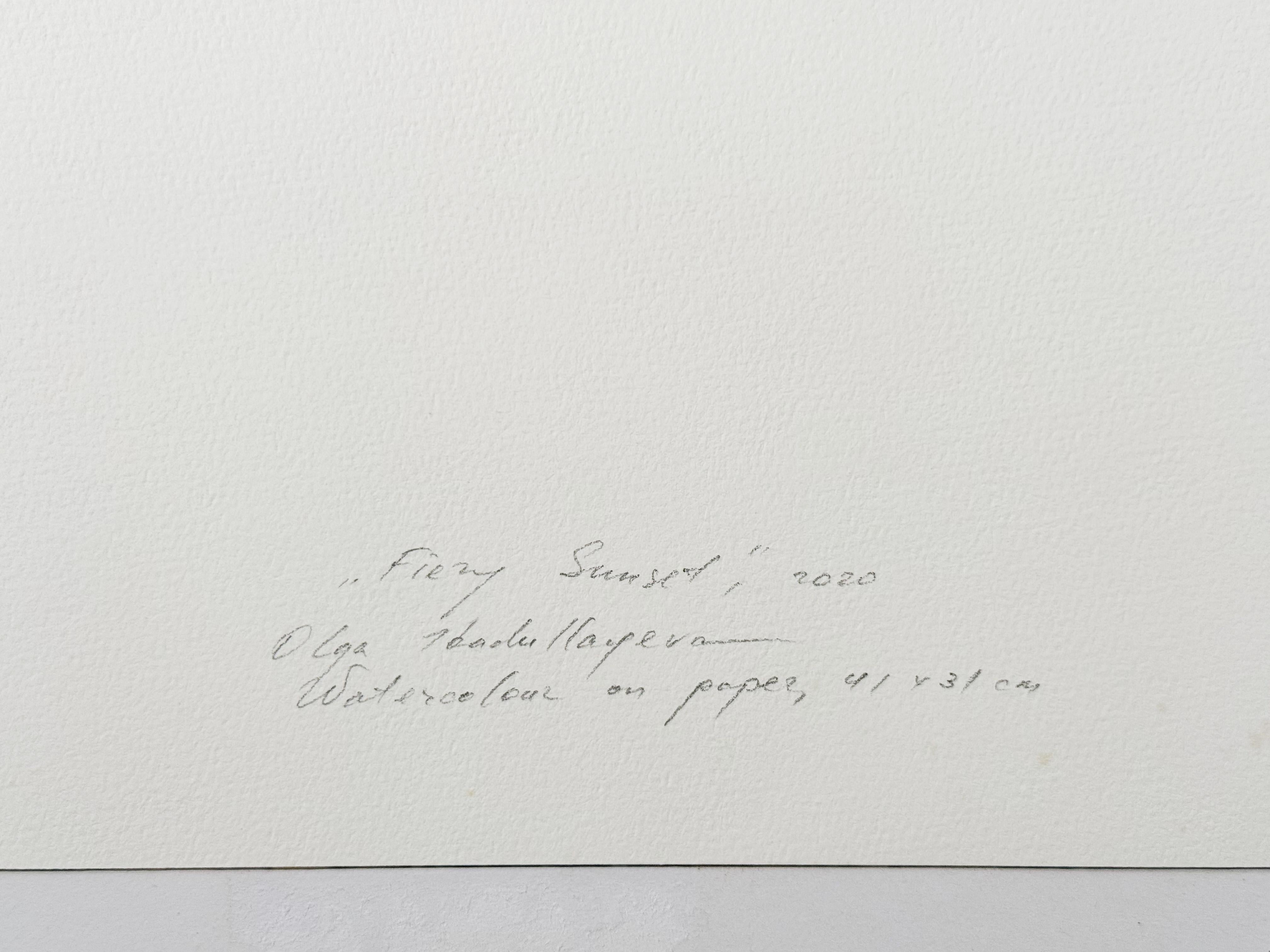 Fiery Sunset en vente 3