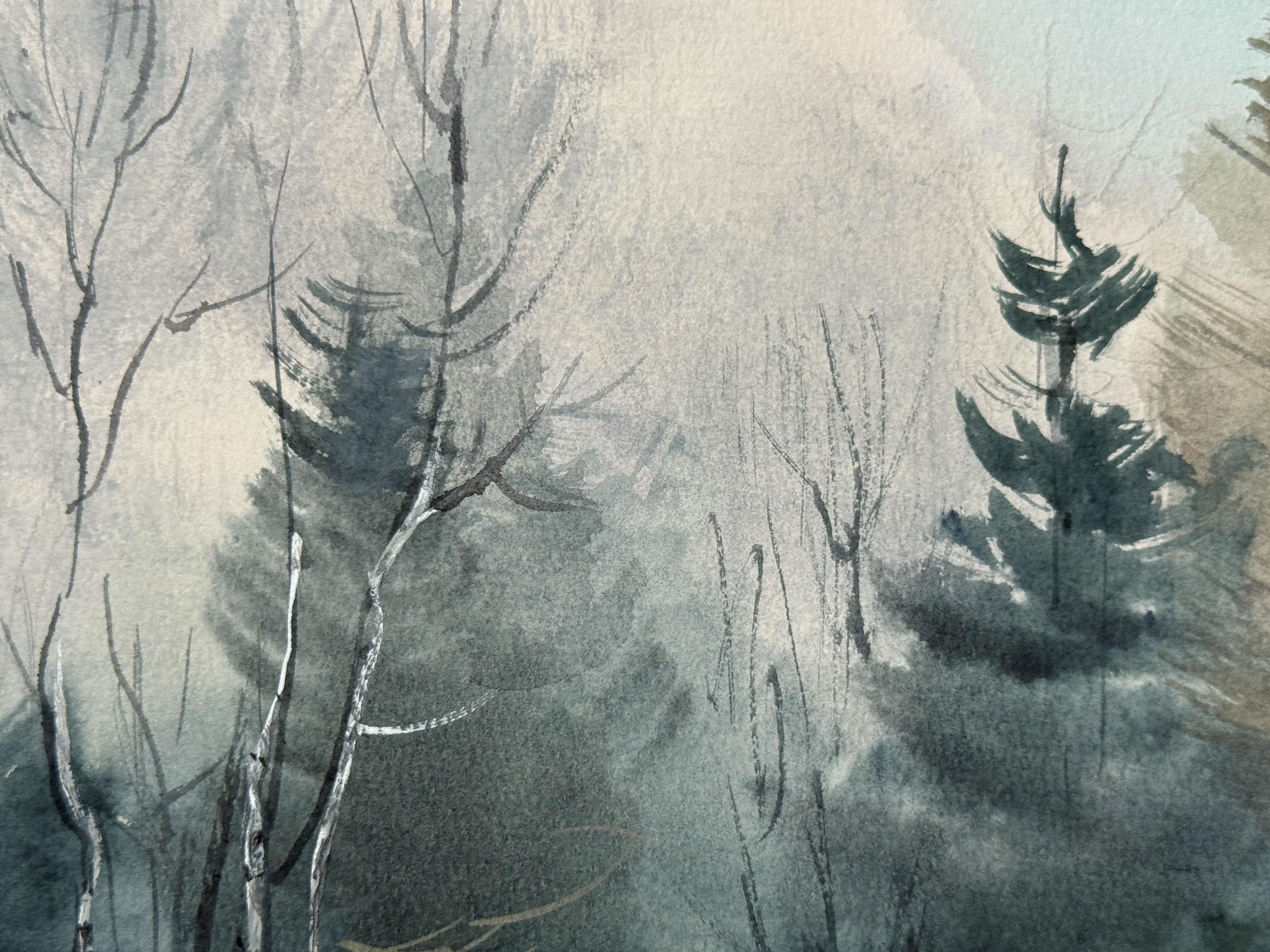 Forest in the Alps in vendita 1