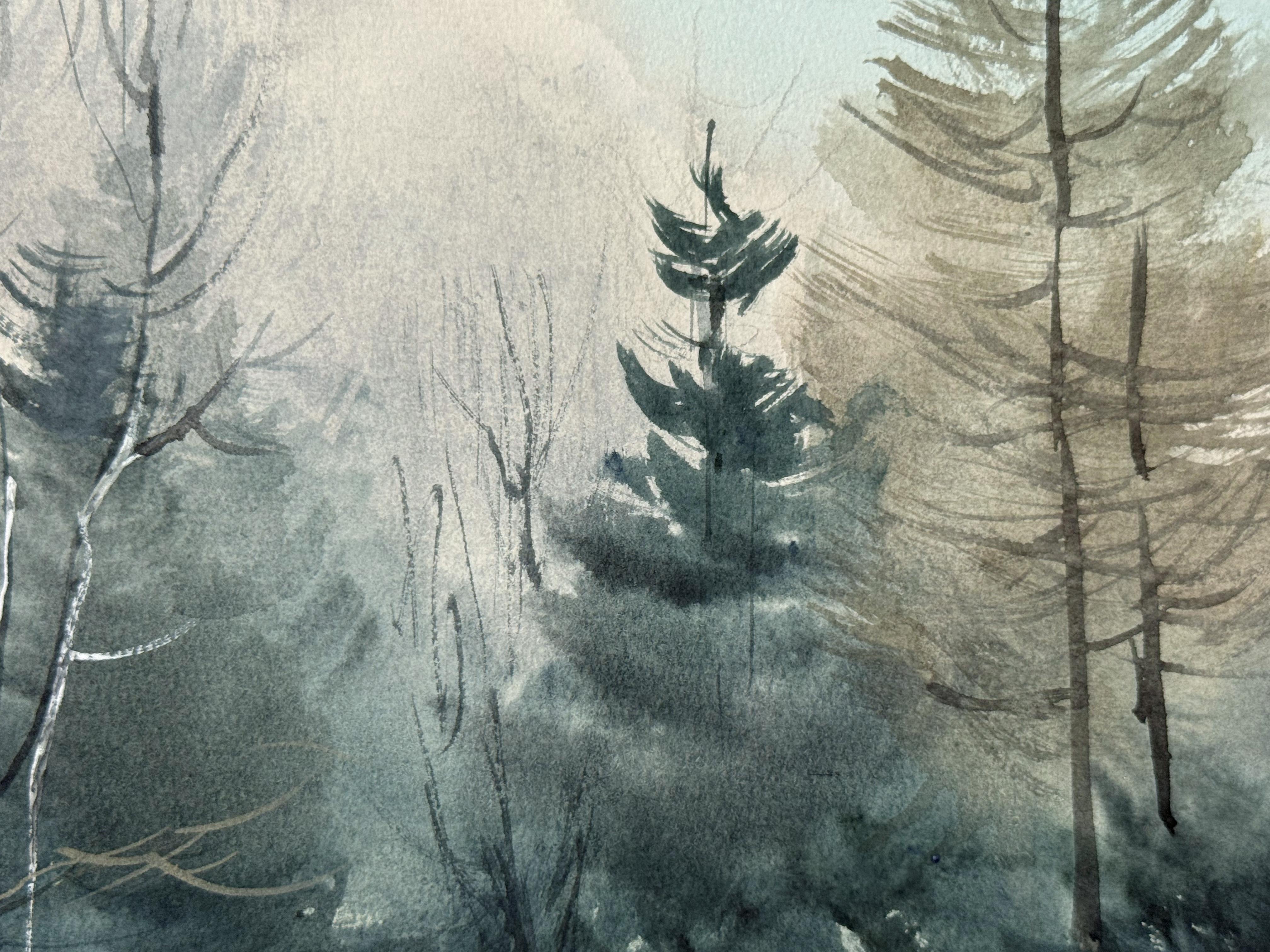 Forest in the Alps in vendita 2