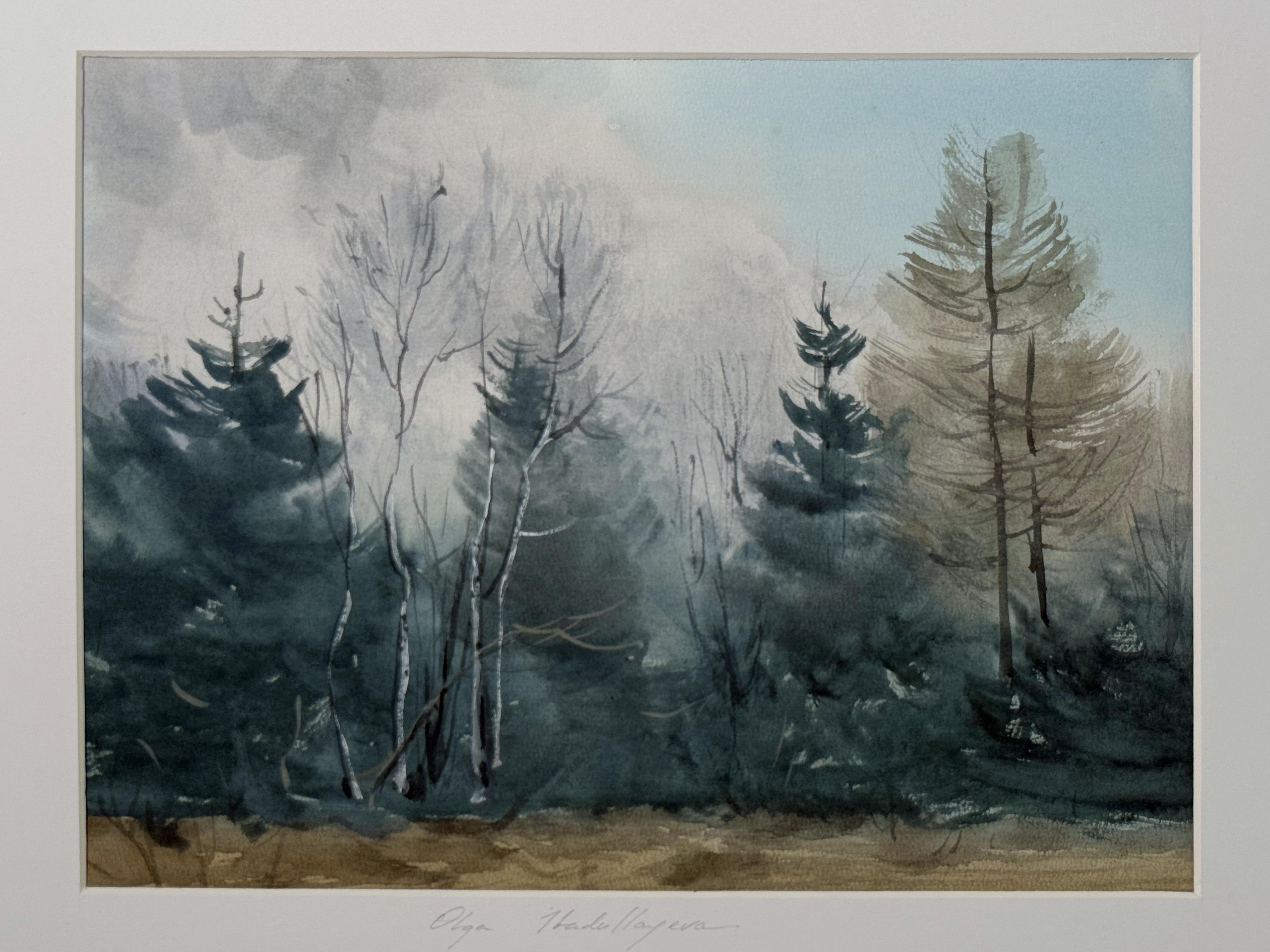 Forest in the Alps in vendita 7