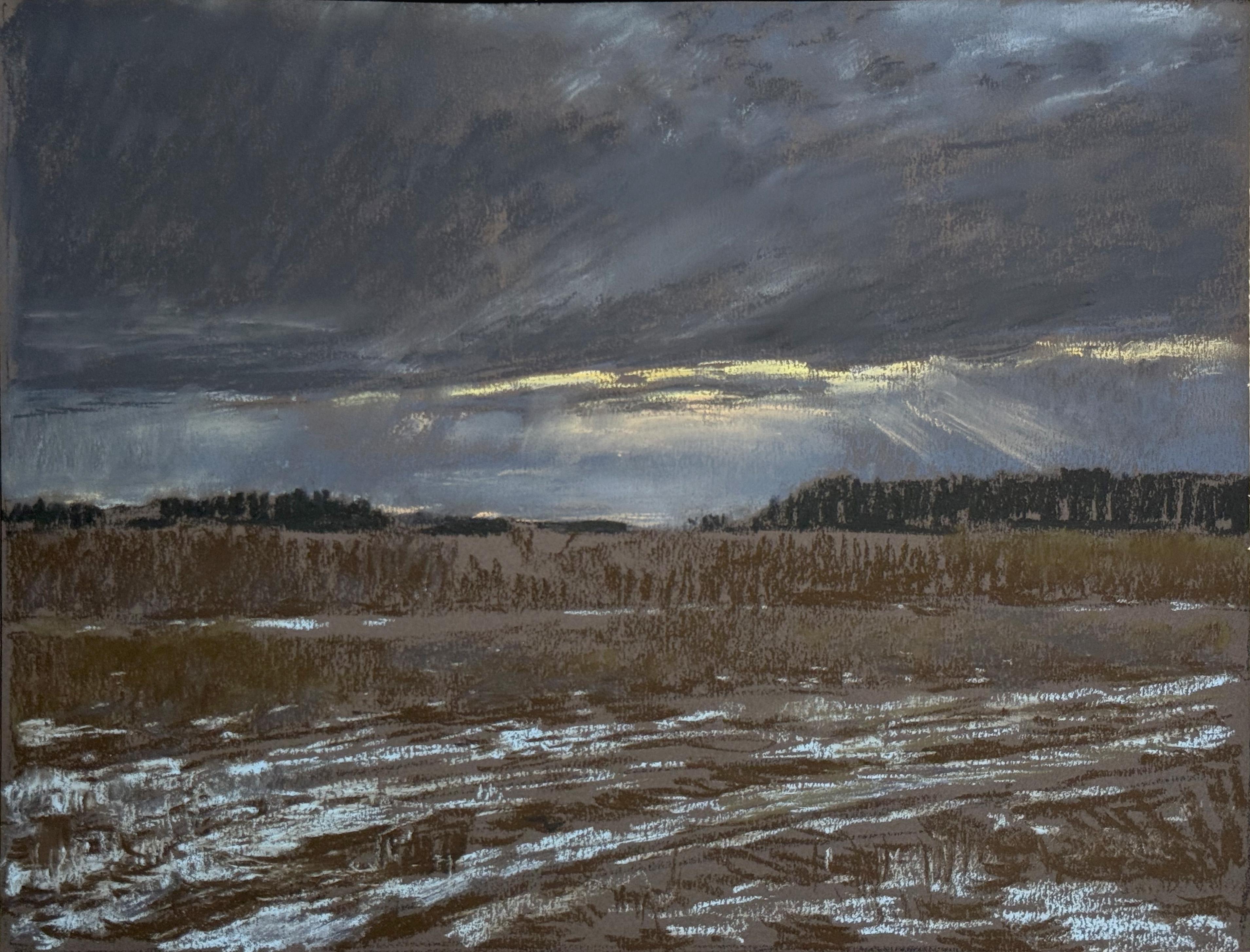 Olga Ibadullayeva Landscape Art – Spätherbst