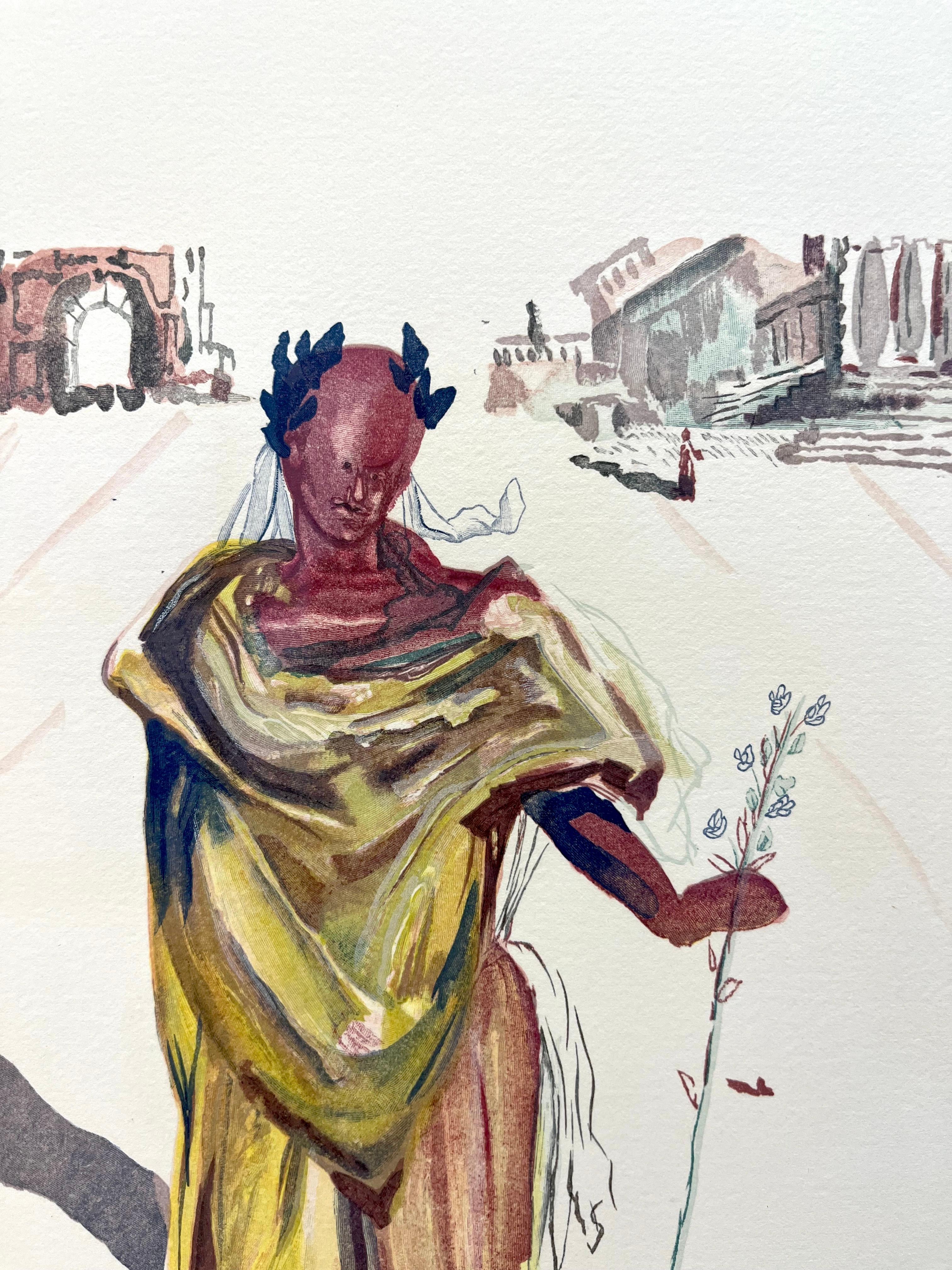 - 1978 L'Art D'Aimer 
- Lithographie sur papier Arches
- Musée encadré
- Documentation d'authenticité incluse 