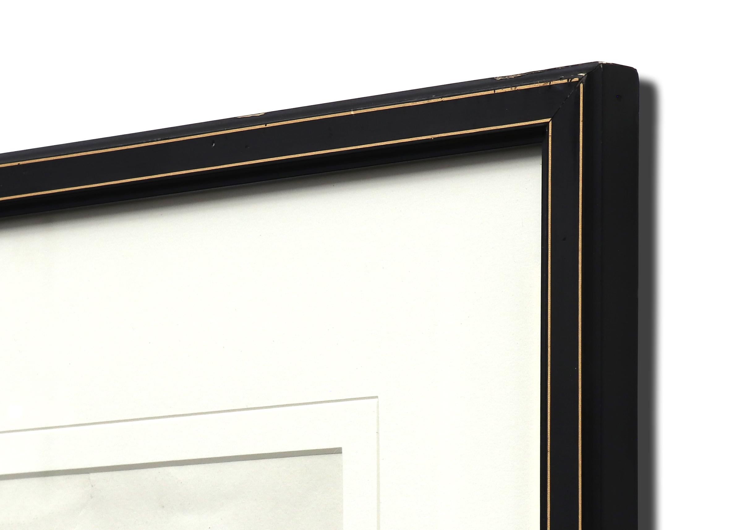 Willard Ayers Nash Original Abstract Charcoal Drawing, Early 20th-Century Modern For Sale 3