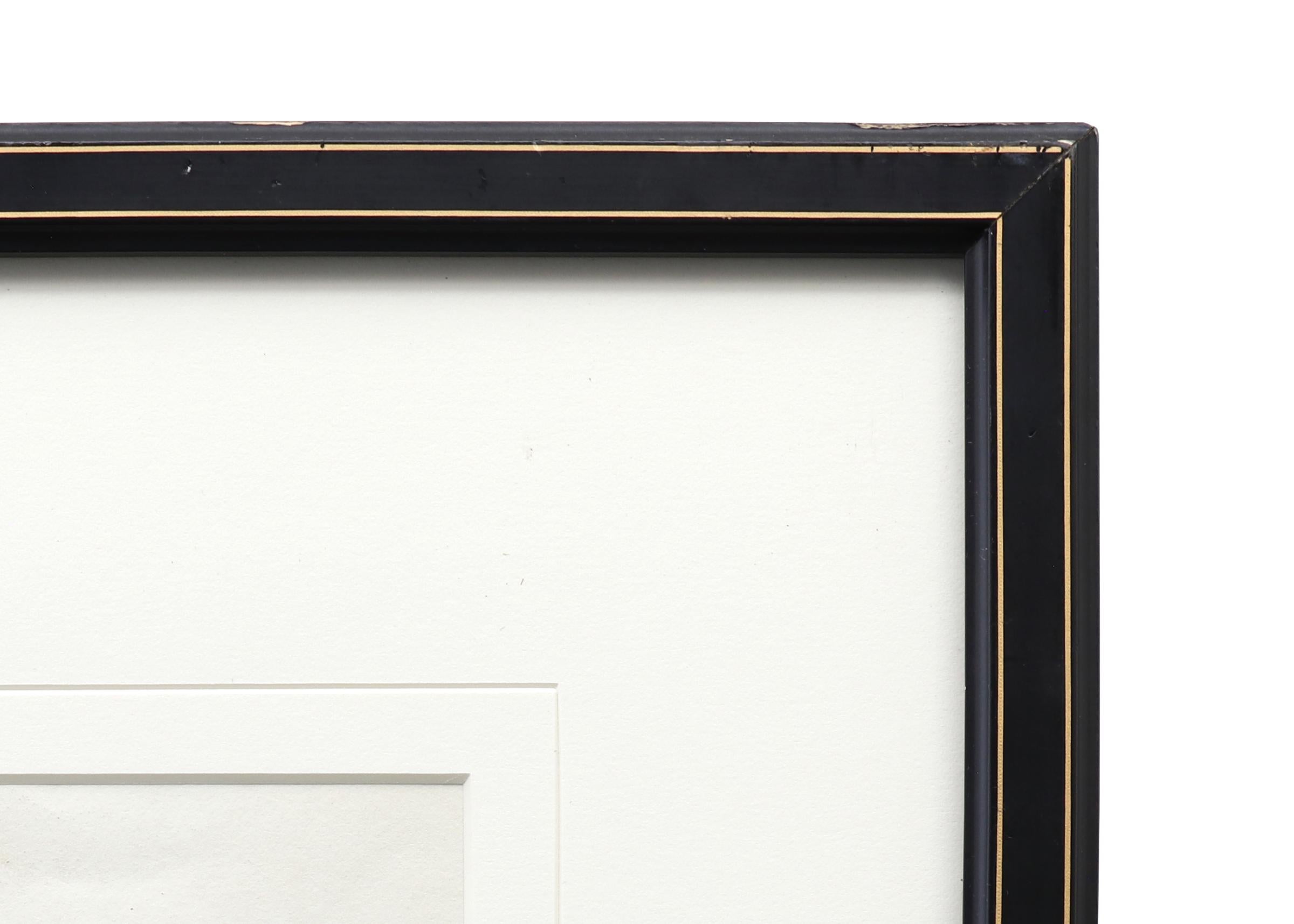Willard Ayers Nash Original Abstract Charcoal Drawing, Early 20th-Century Modern For Sale 2