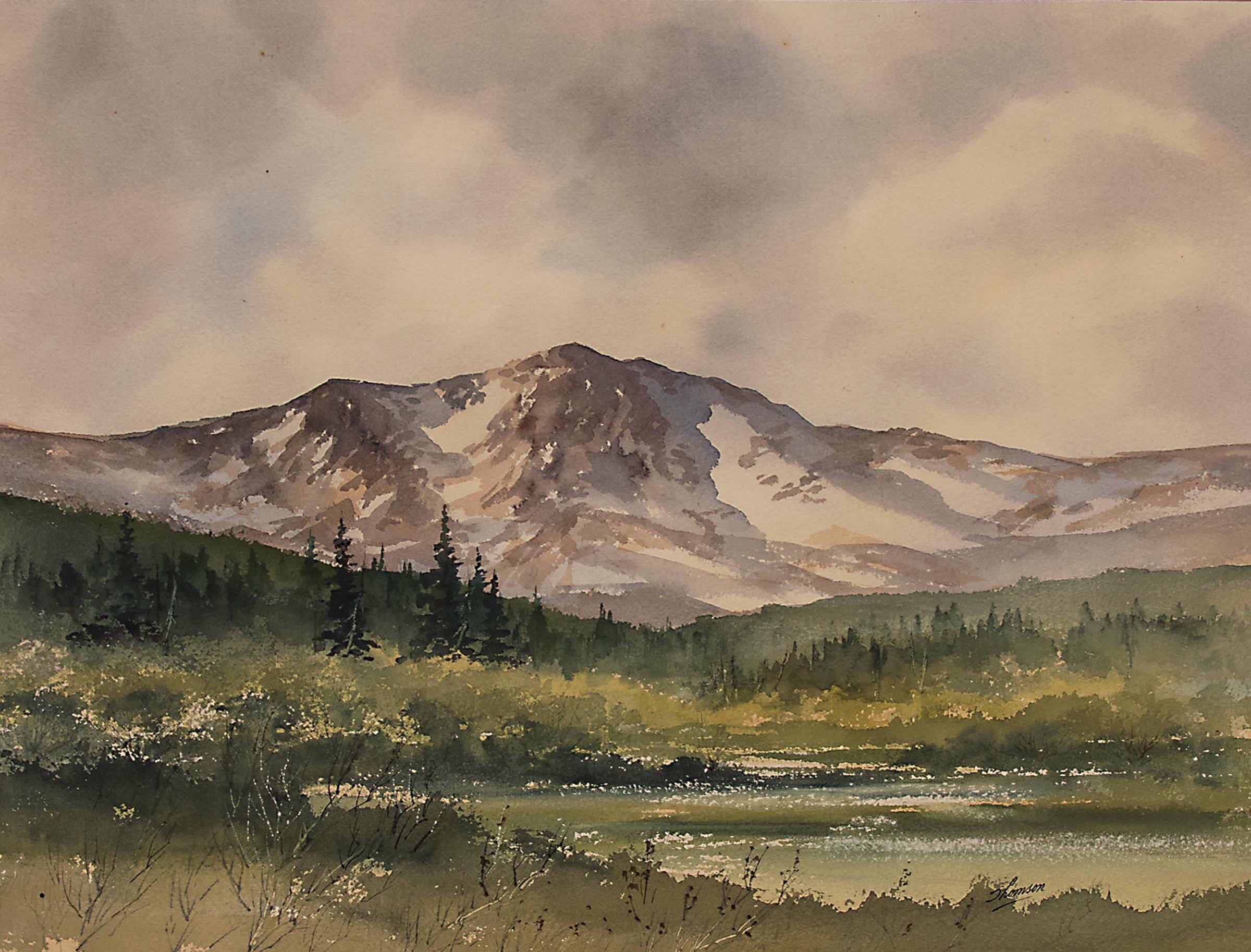 Herbert E. Thomson Landscape Art - Moraine Park, Rocky Mountain National Park (Colorado)