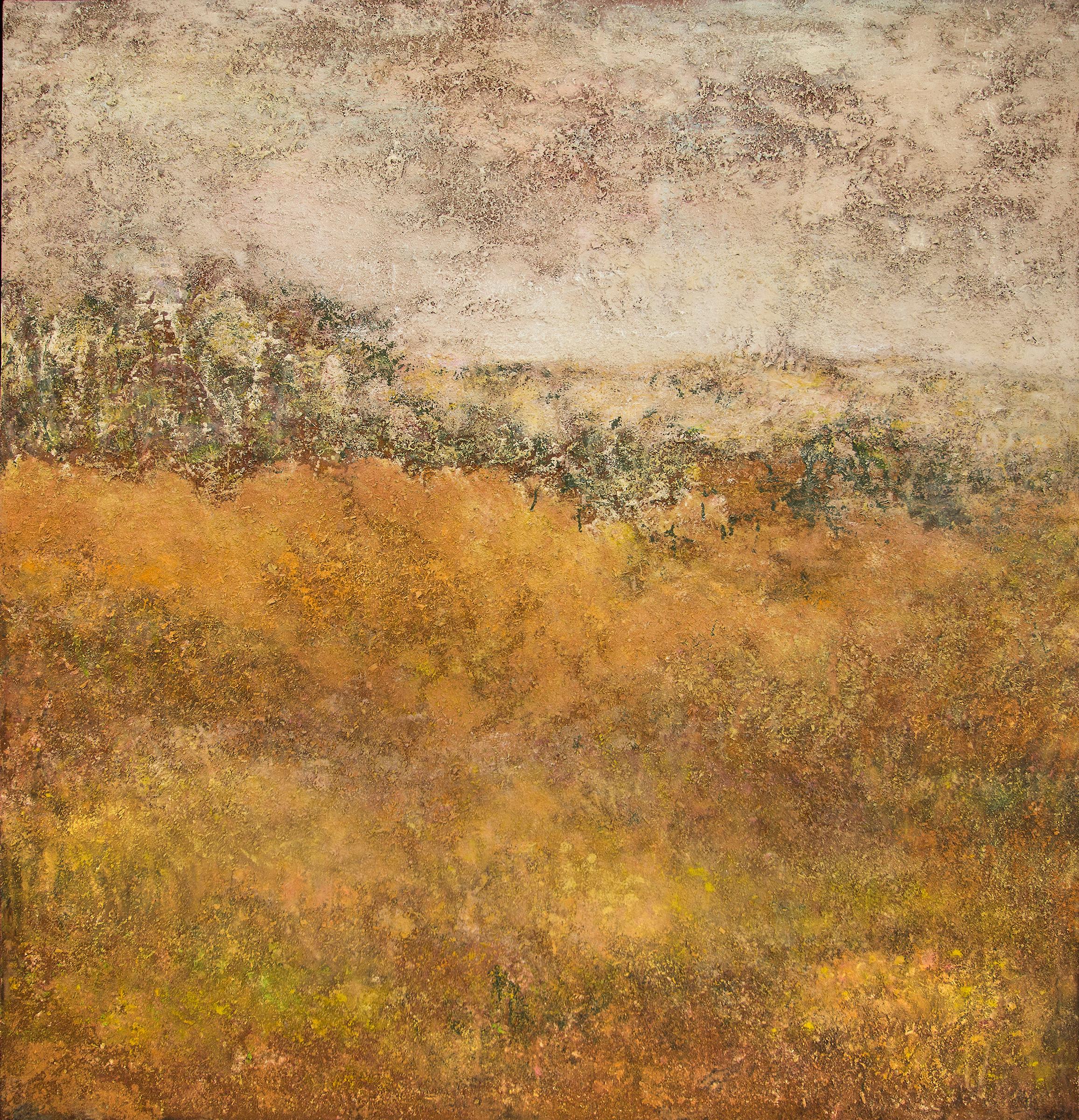 Autumnal Haze - Painting by Ruth Todd