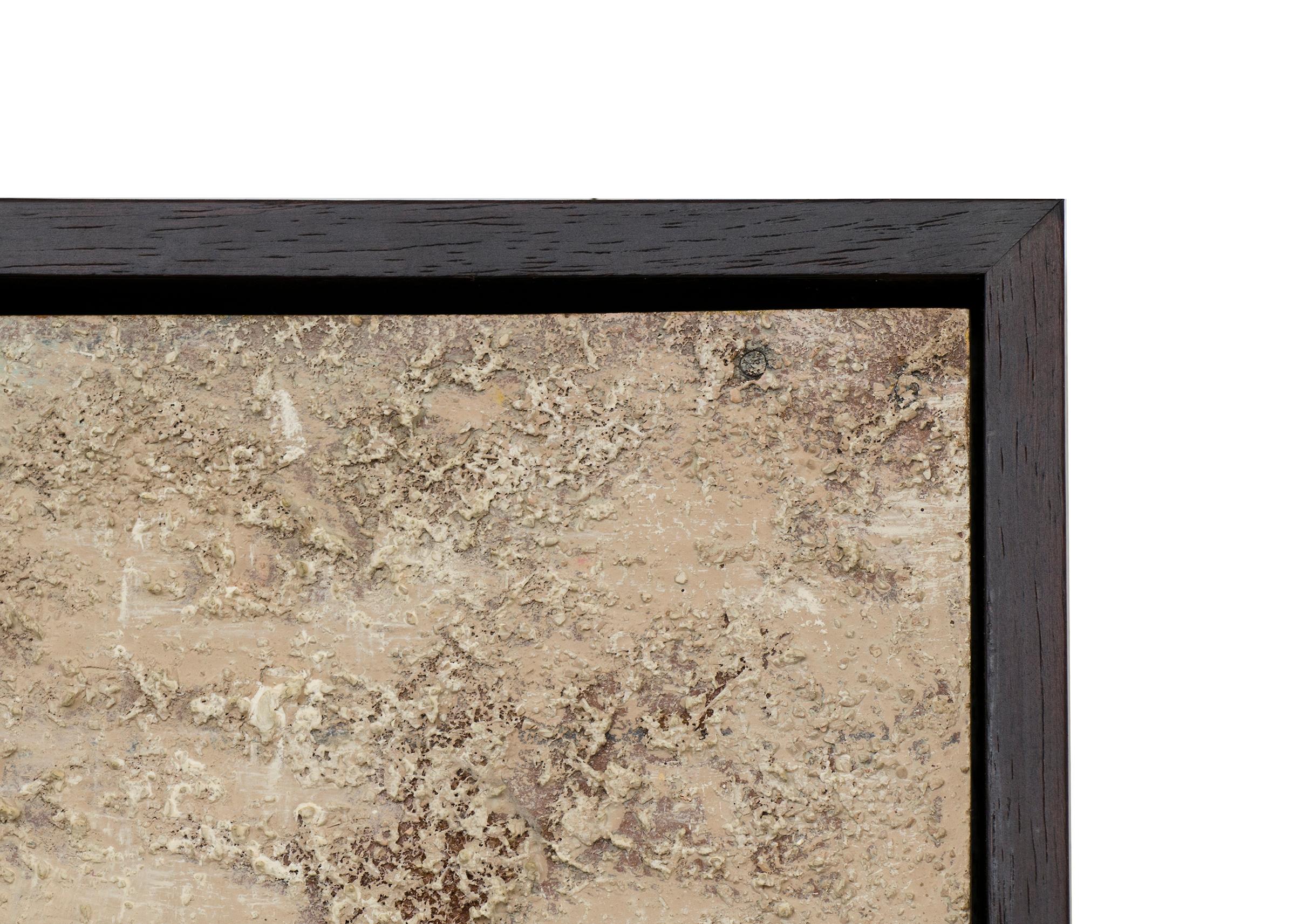 Autumnal Haze - Brown Abstract Painting by Ruth Todd