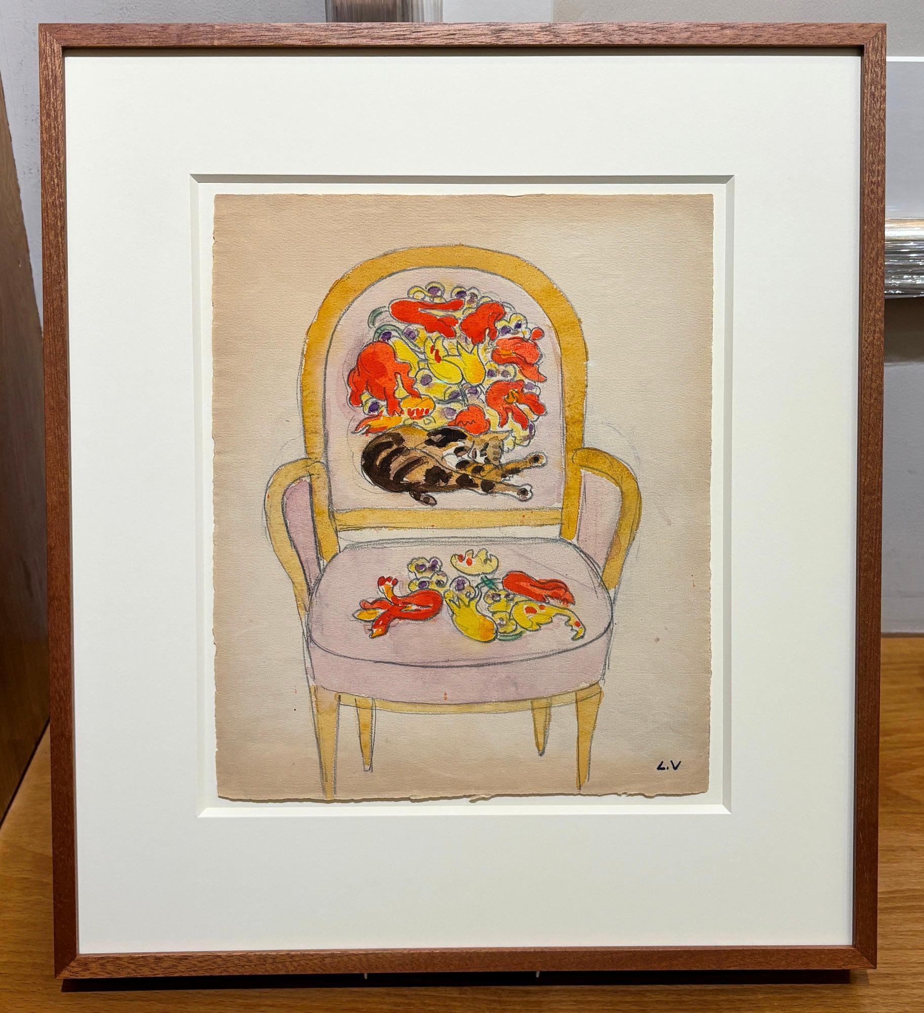 Louis Valtat Figurative Art - Projet de tapisserie pour un salon 3