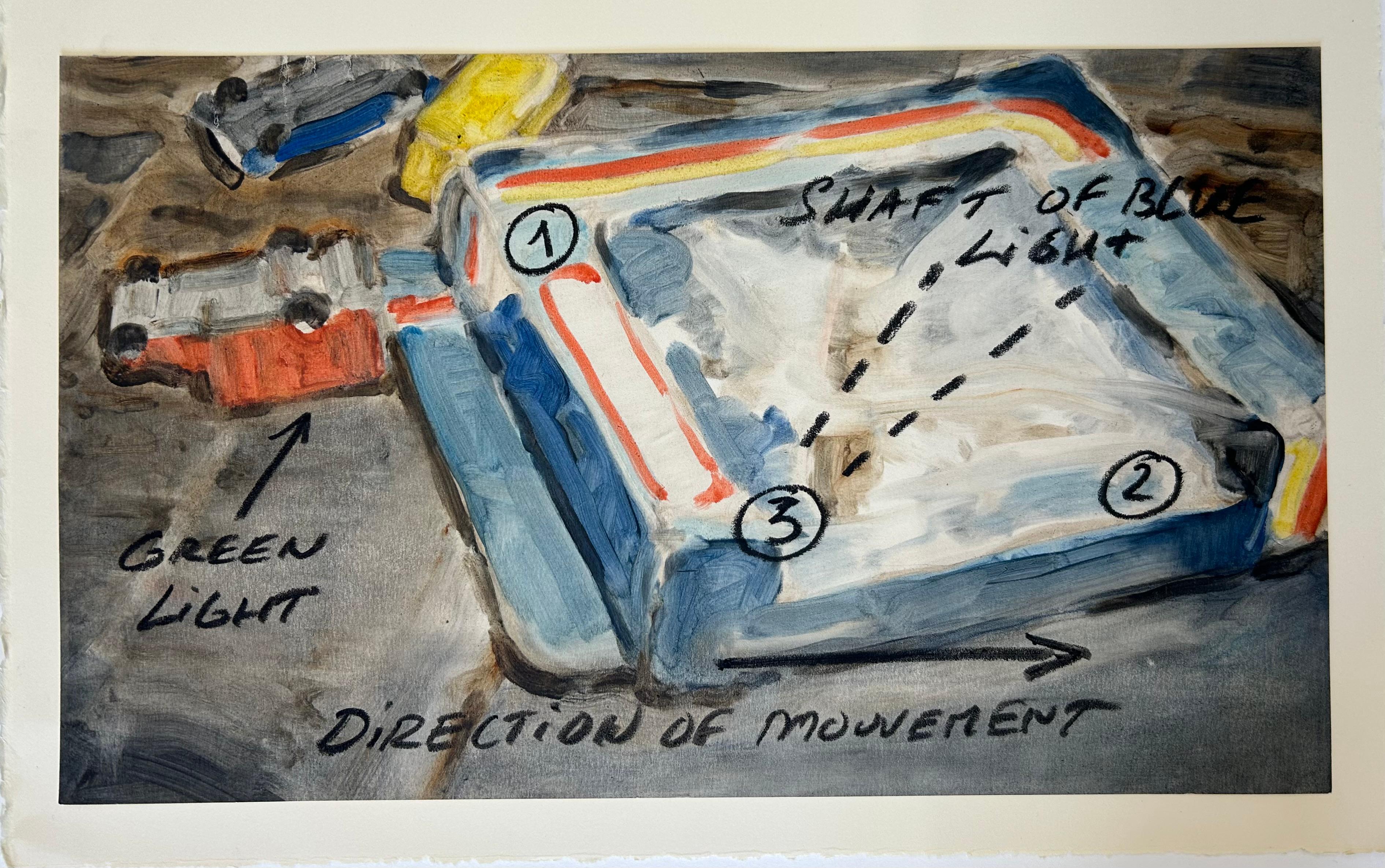 Untitled (Airplane Toy Packaging) - Art by Aurélien Couput