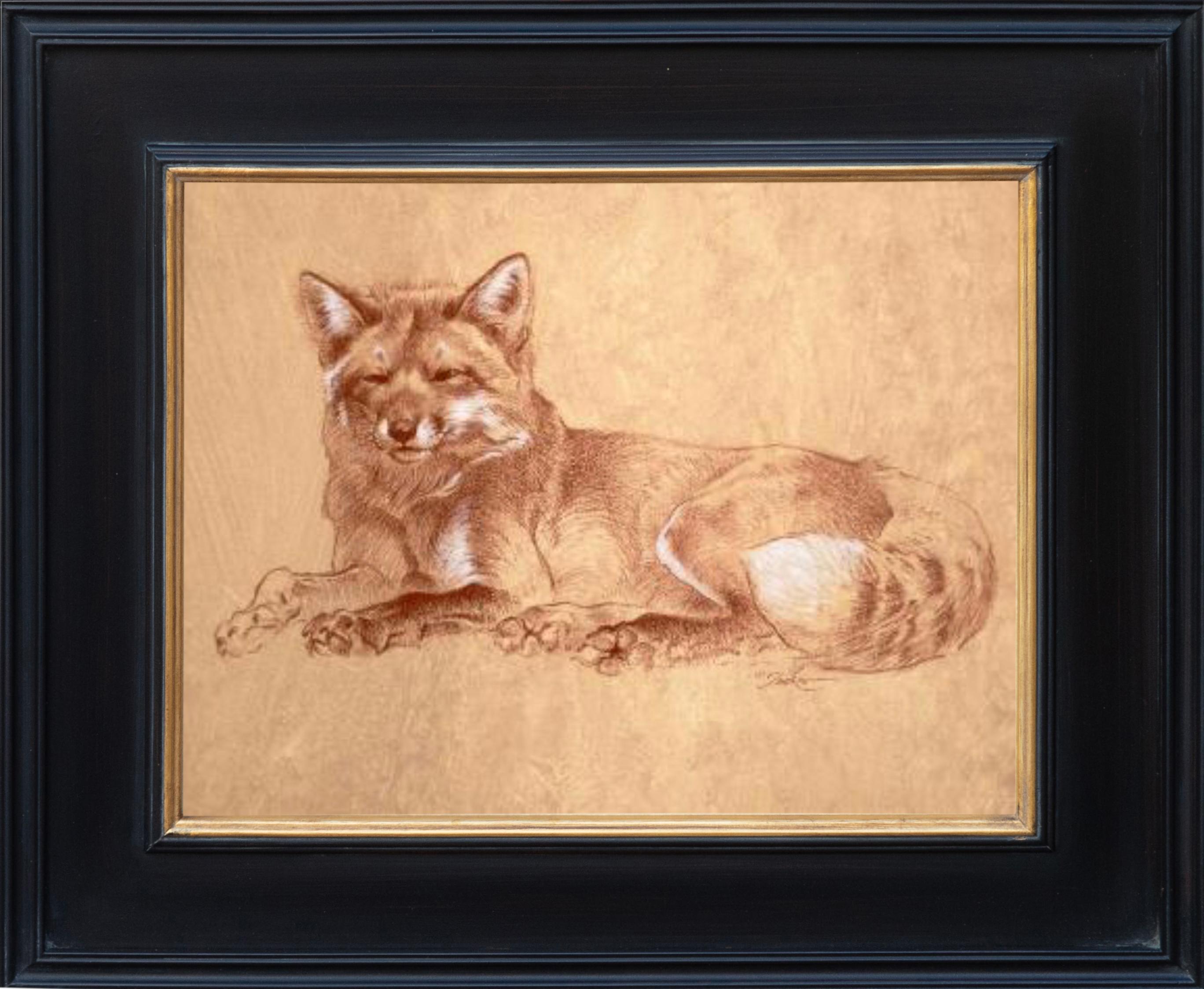 Red Fox - Art by Ezra Tucker