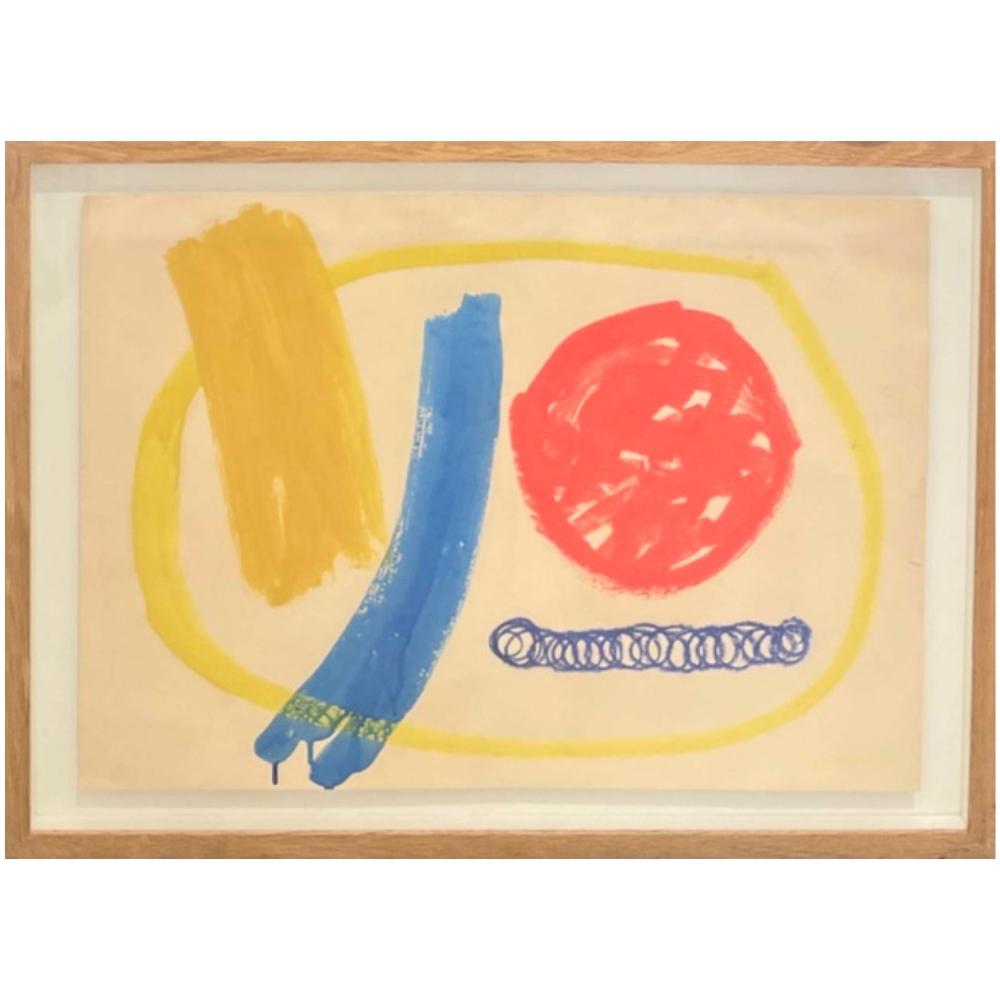 Albert Chubac Abstract Drawing – Ohne Titer