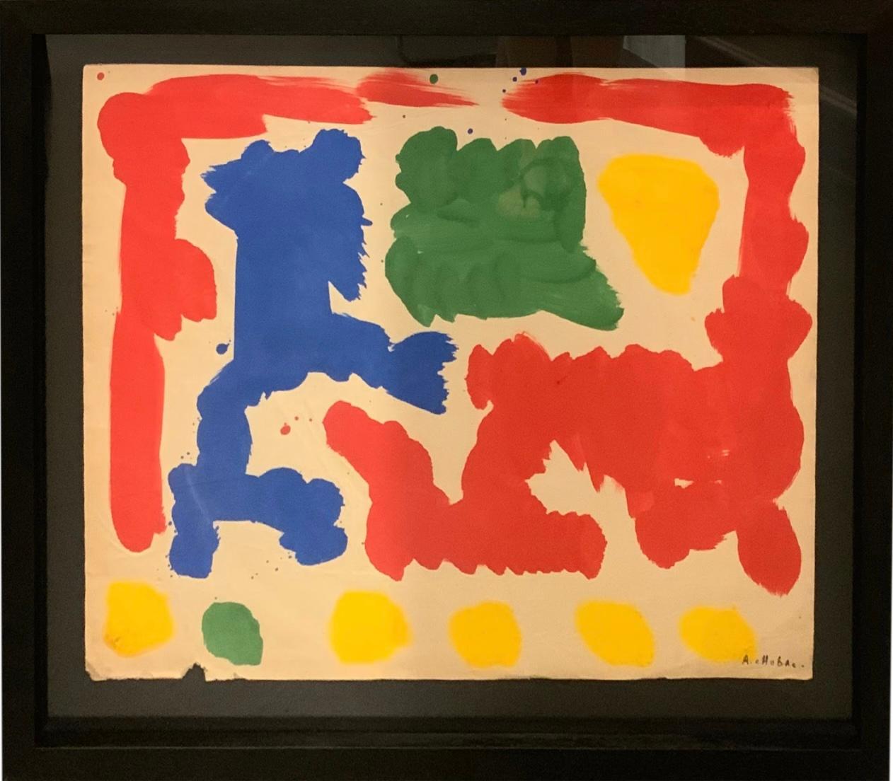Albert Chubac Abstract Drawing – Ohne Titel