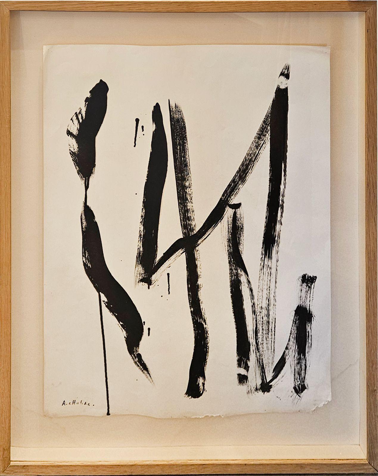 Albert Chubac Abstract Drawing – Ohne Titer