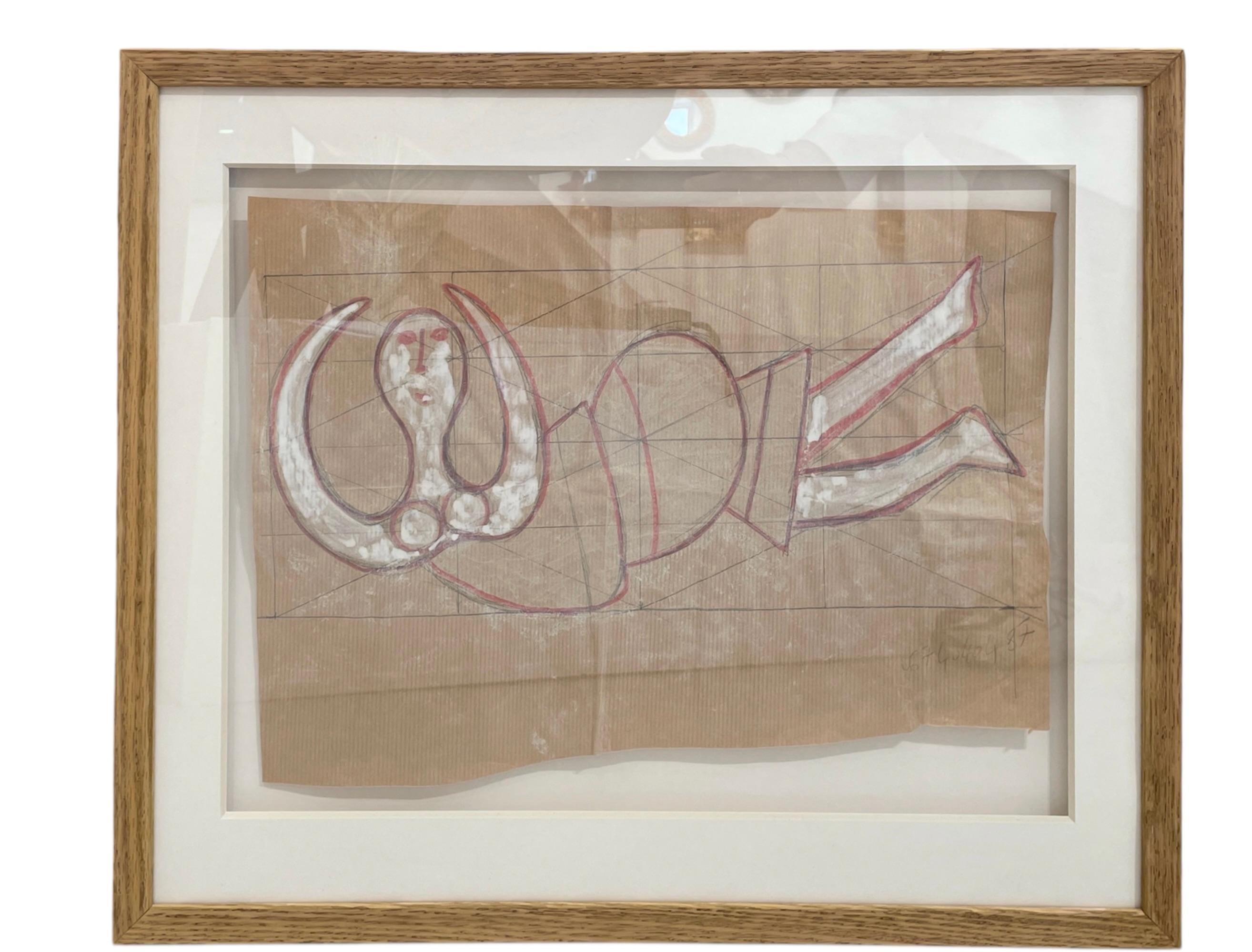Figurative Art di Atelier Roger Capron - Disegno preliminare